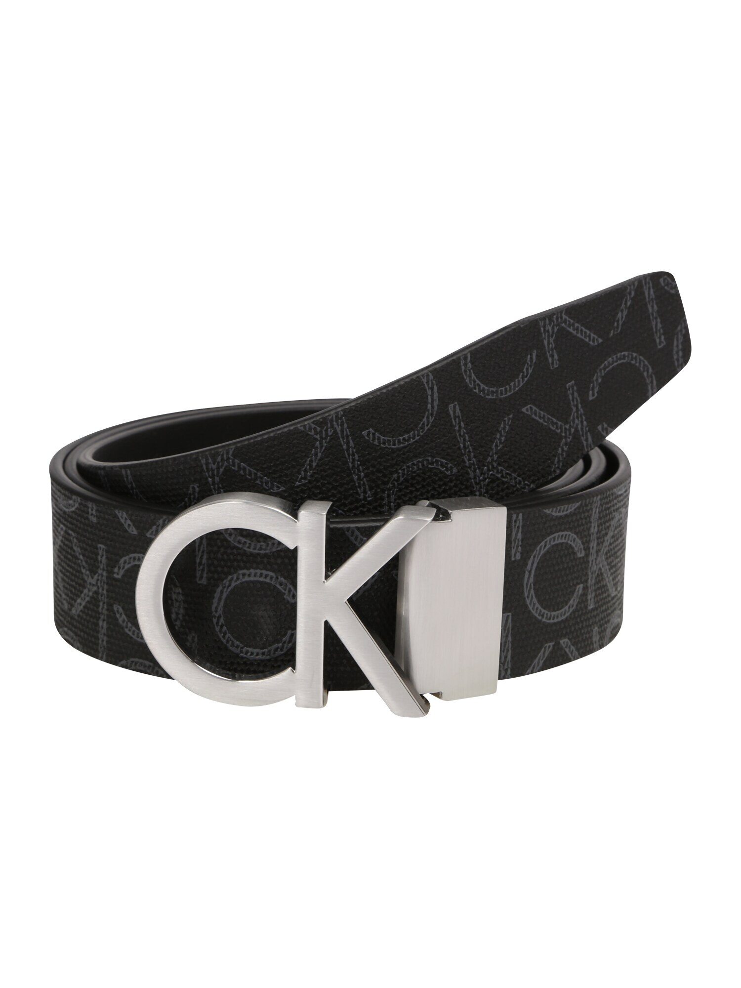 Calvin Klein Pas 'New Mono' črna / siva - Pepit.si