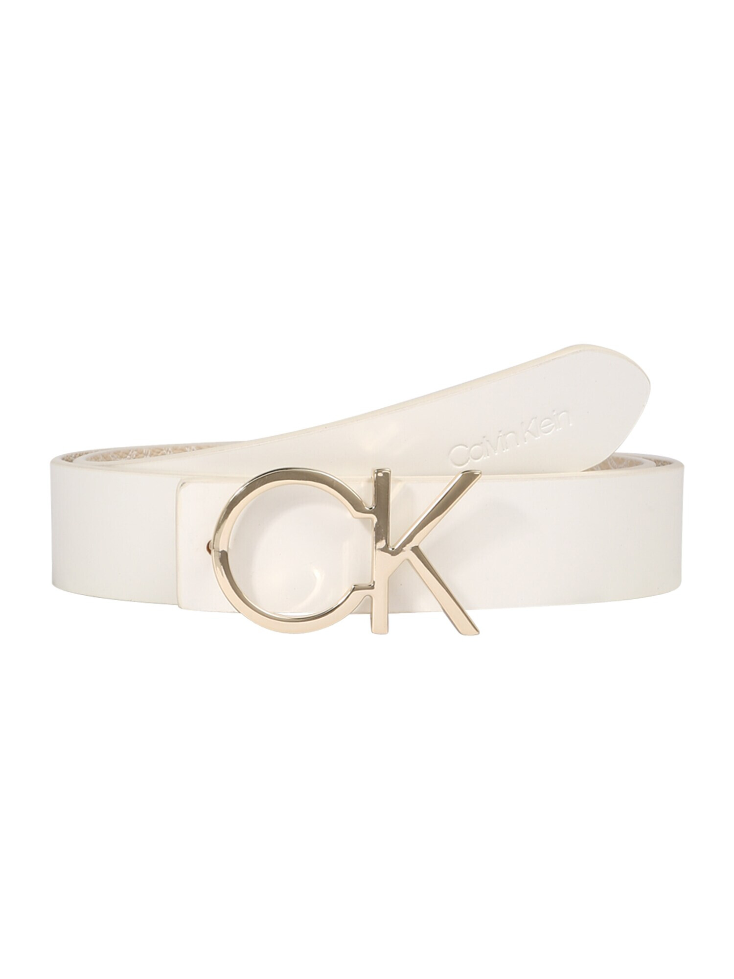 Calvin Klein Pas 'RE-LOCK' kremna / zlata - Pepit.si