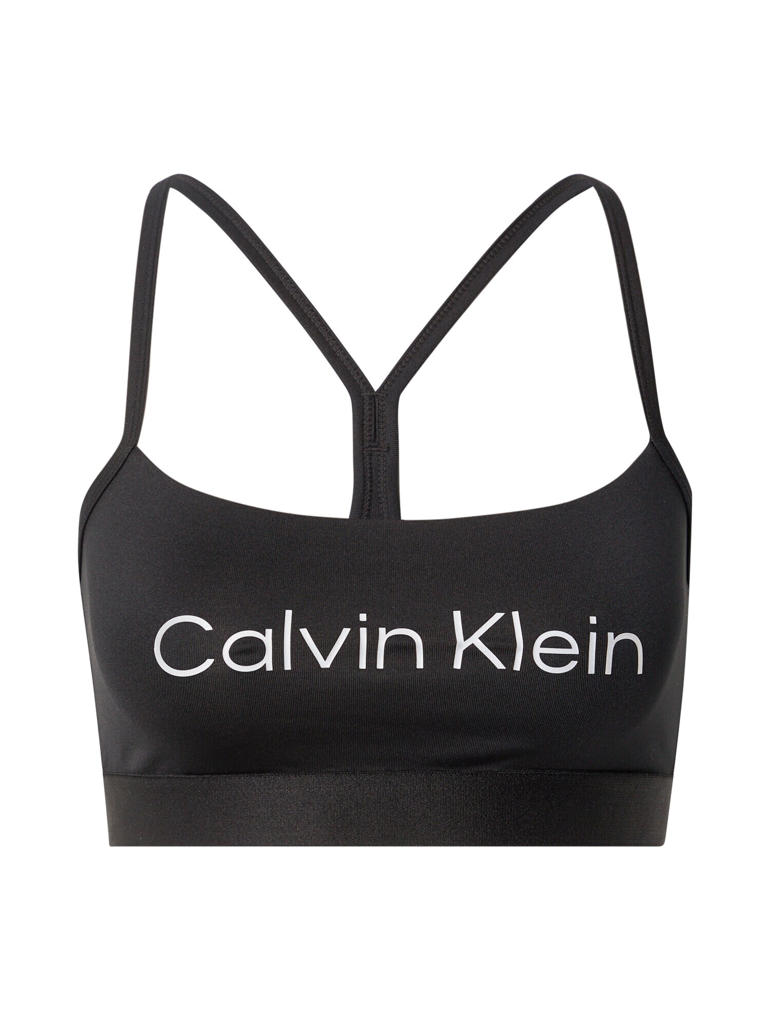 Calvin Klein Sport Športni nederček črna / bela - Pepit.si