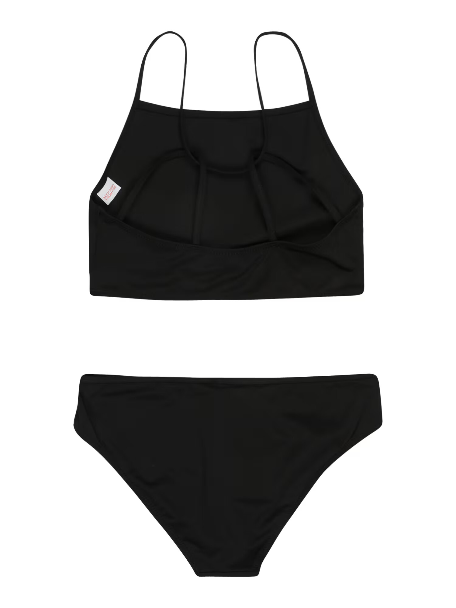 Calvin Klein Swimwear Bikini svetlo rdeča / črna - Pepit.si