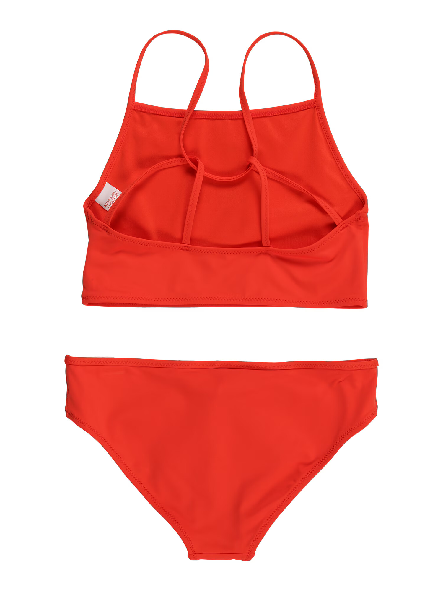 Calvin Klein Swimwear Bikini svetlo zelena / oranžno rdeča - Pepit.si