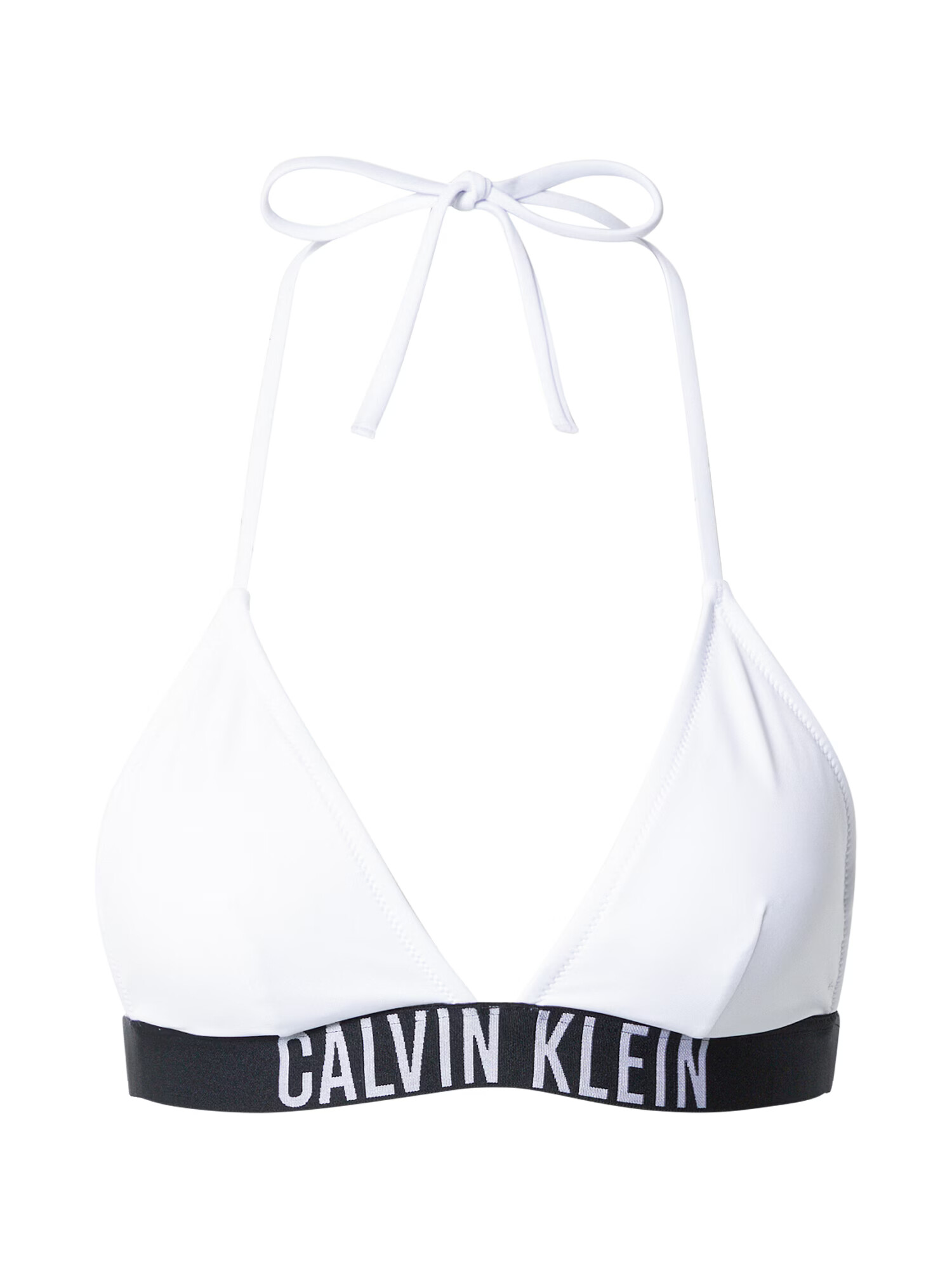 Calvin Klein Swimwear Bikini zgornji del črna / bela - Pepit.si