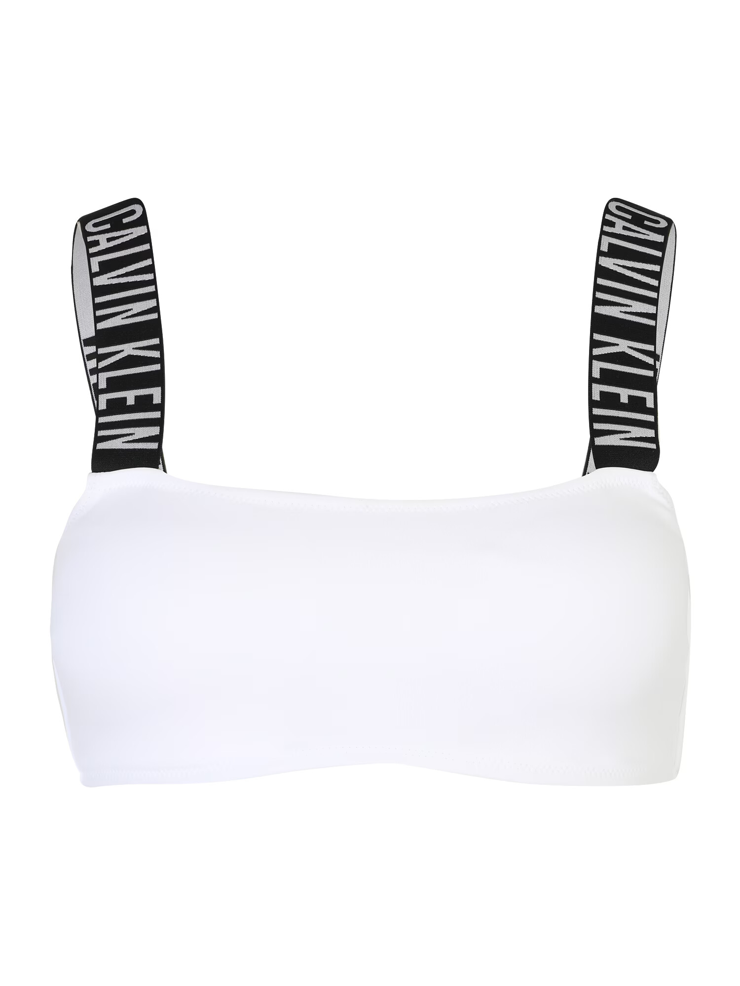 Calvin Klein Swimwear Bikini zgornji del črna / bela - Pepit.si