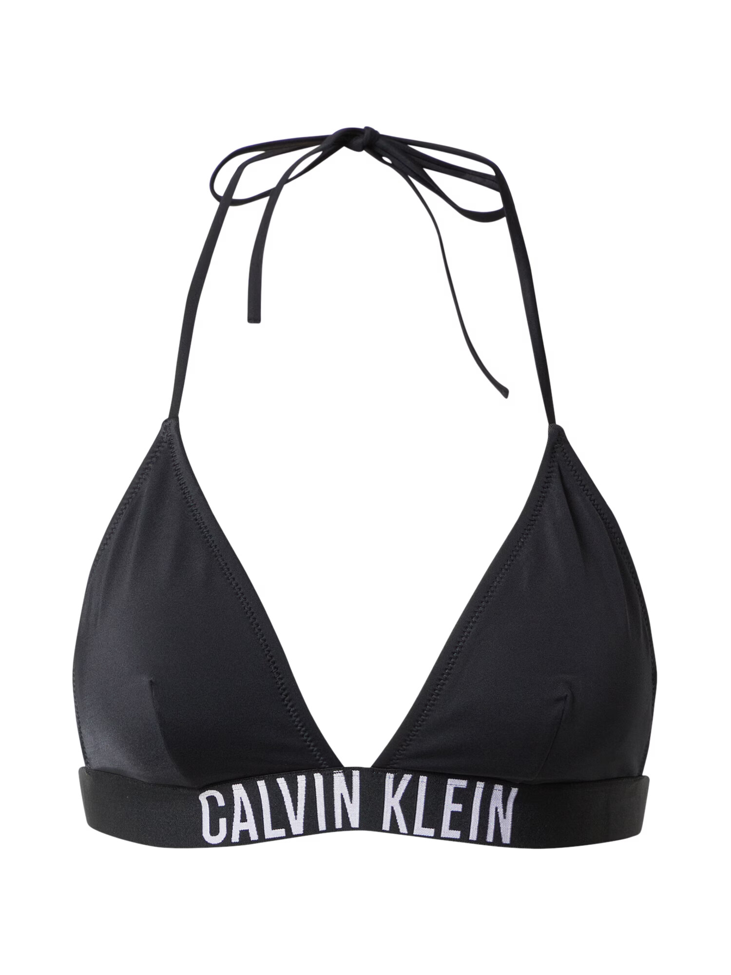 Calvin Klein Swimwear Bikini zgornji del črna / bela - Pepit.si