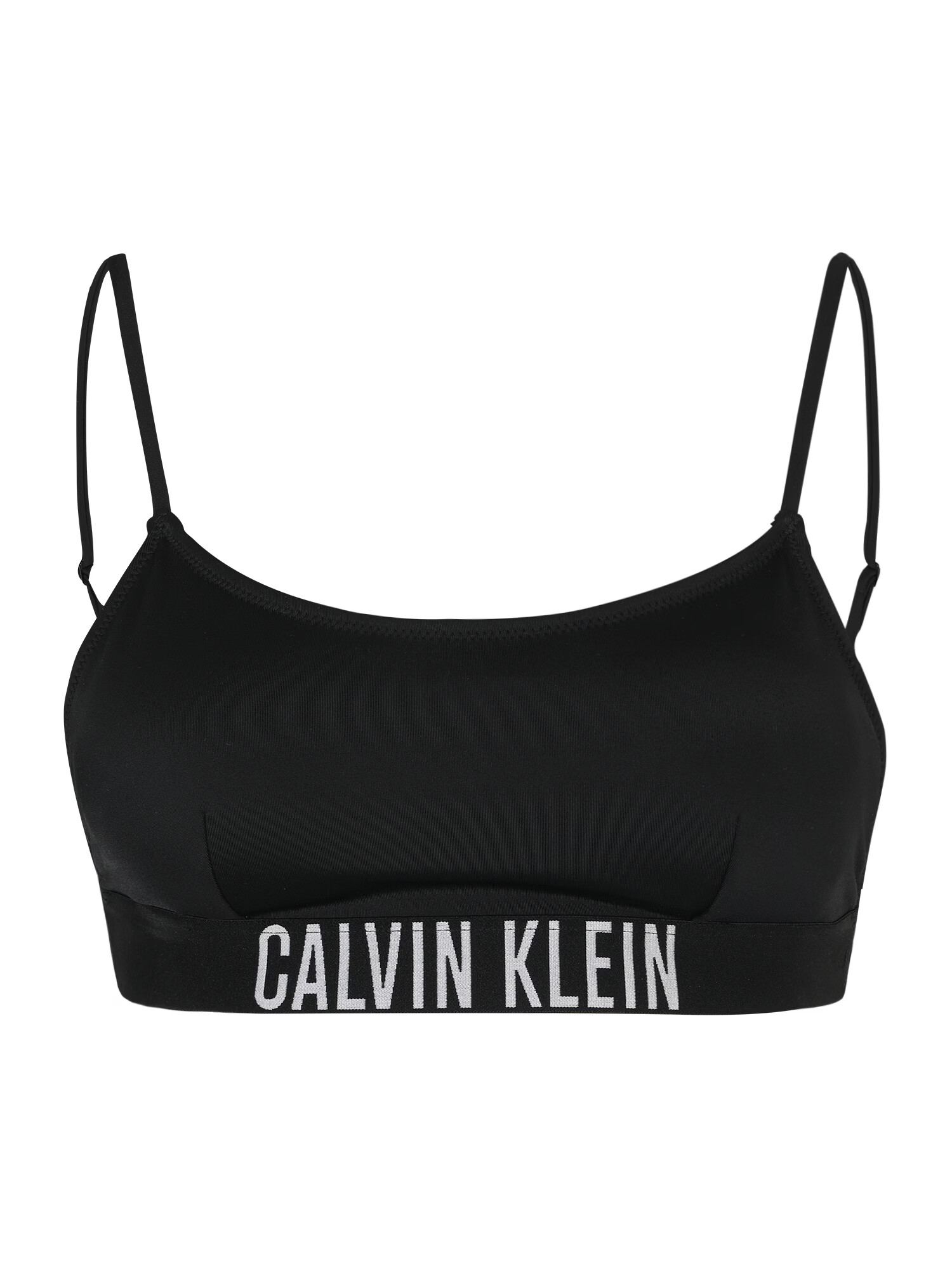 Calvin Klein Swimwear Bikini zgornji del 'Intense power' črna / bela - Pepit.si