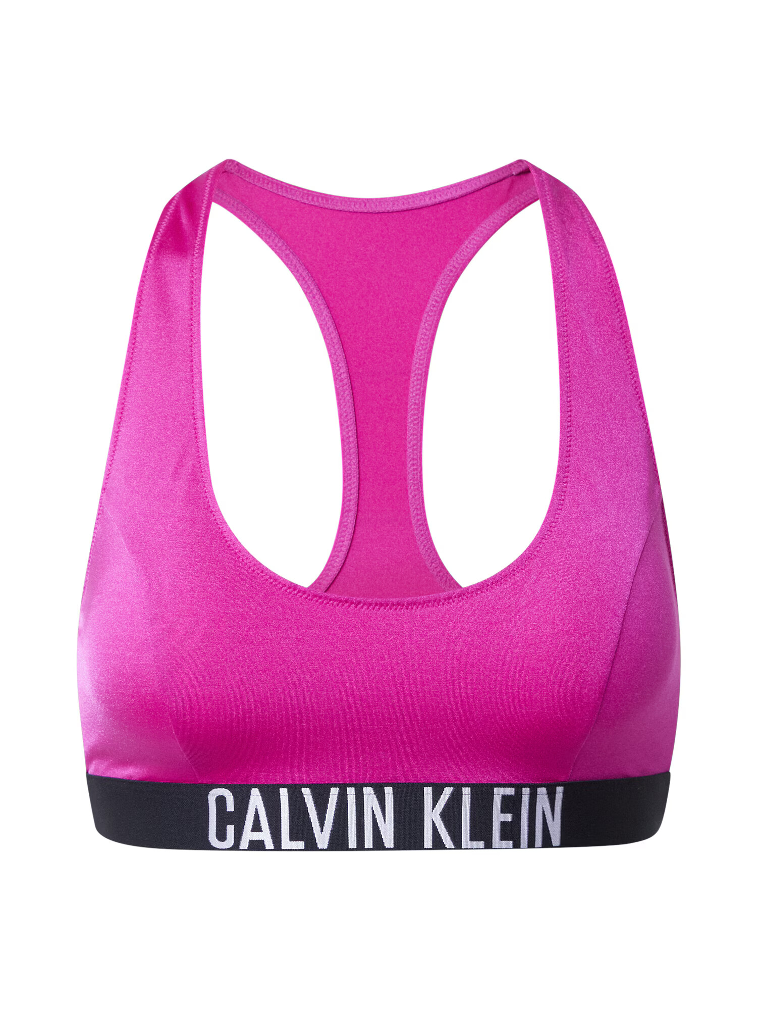 Calvin Klein Swimwear Bikini zgornji del 'Intense Power' roza / črna / bela - Pepit.si