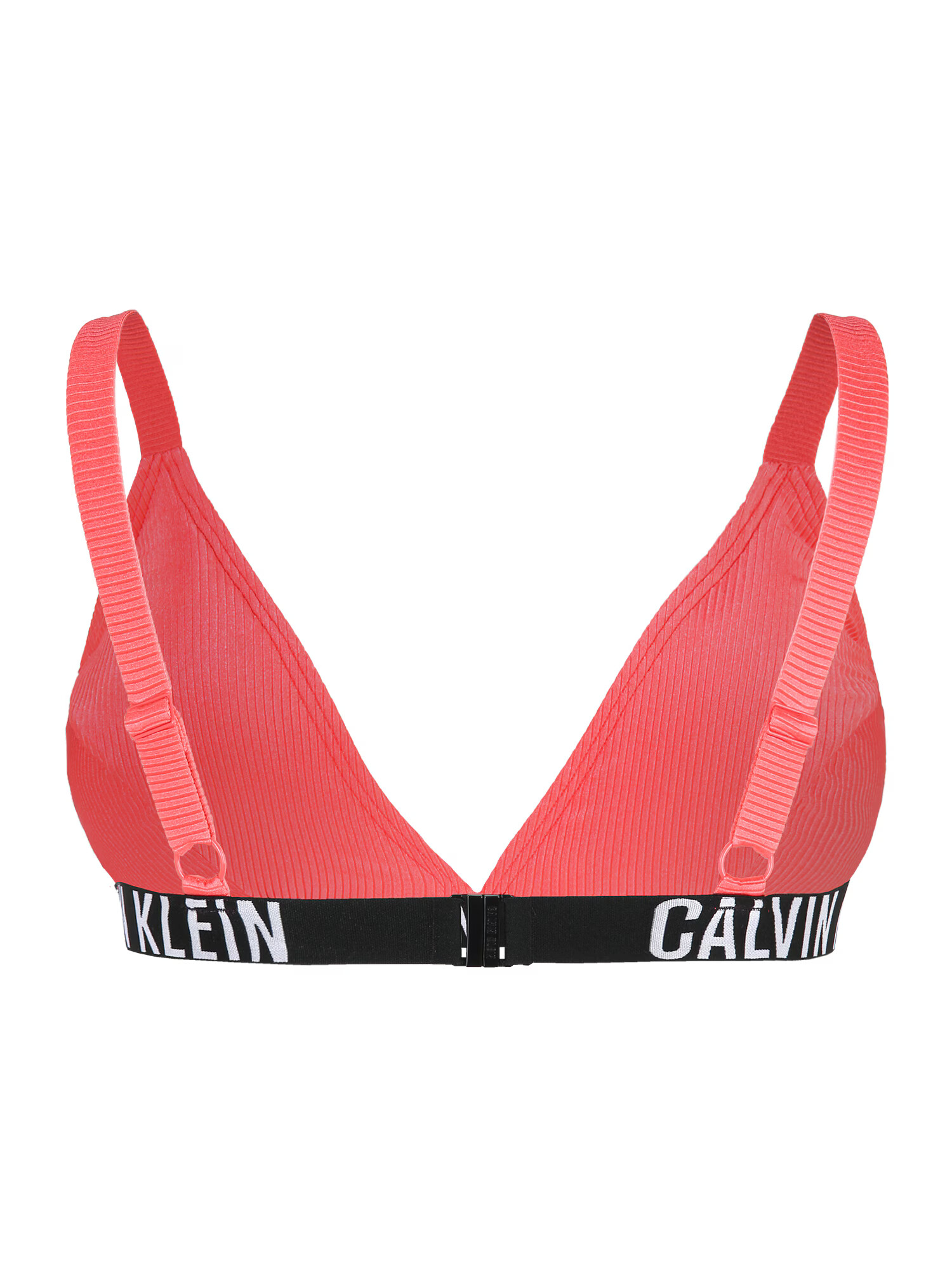 Calvin Klein Swimwear Bikini zgornji del korala / črna / bela - Pepit.si