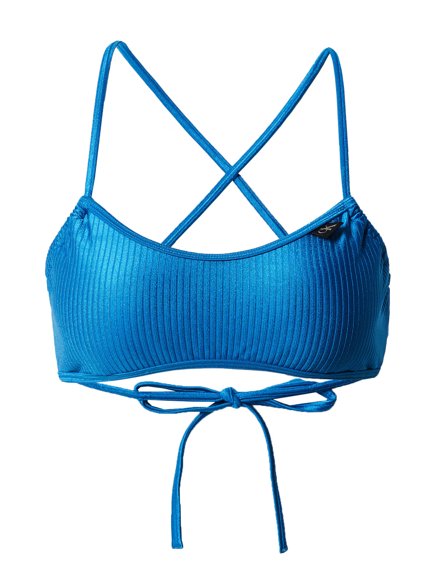 Calvin Klein Swimwear Bikini zgornji del modra - Pepit.si