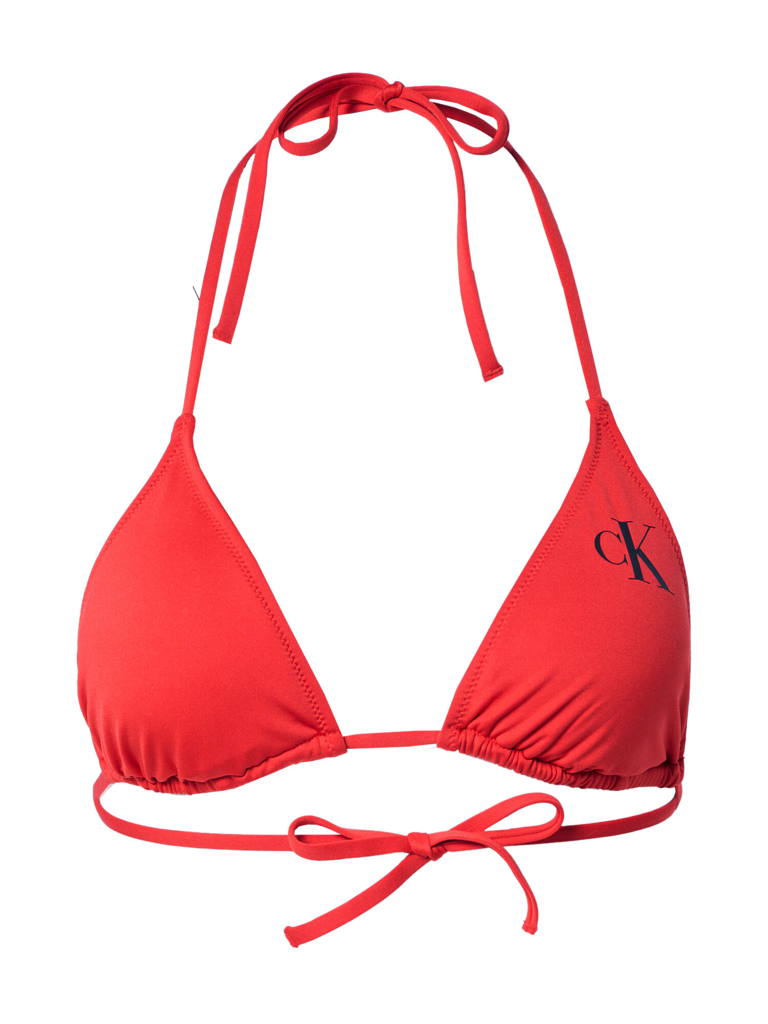 Calvin Klein Swimwear Bikini zgornji del rdeča / črna - Pepit.si