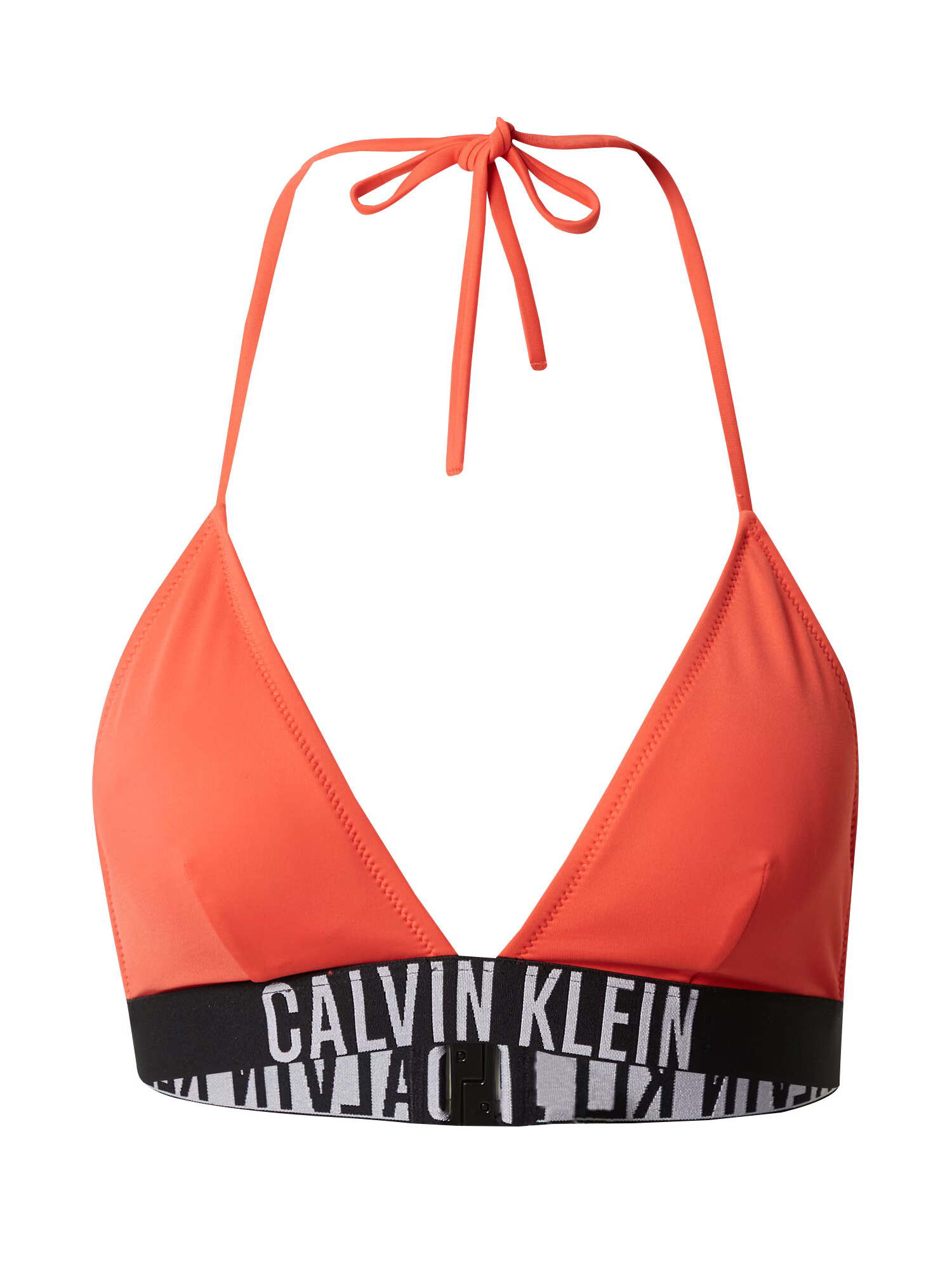 Calvin Klein Swimwear Bikini zgornji del rdeča / črna / bela - Pepit.si