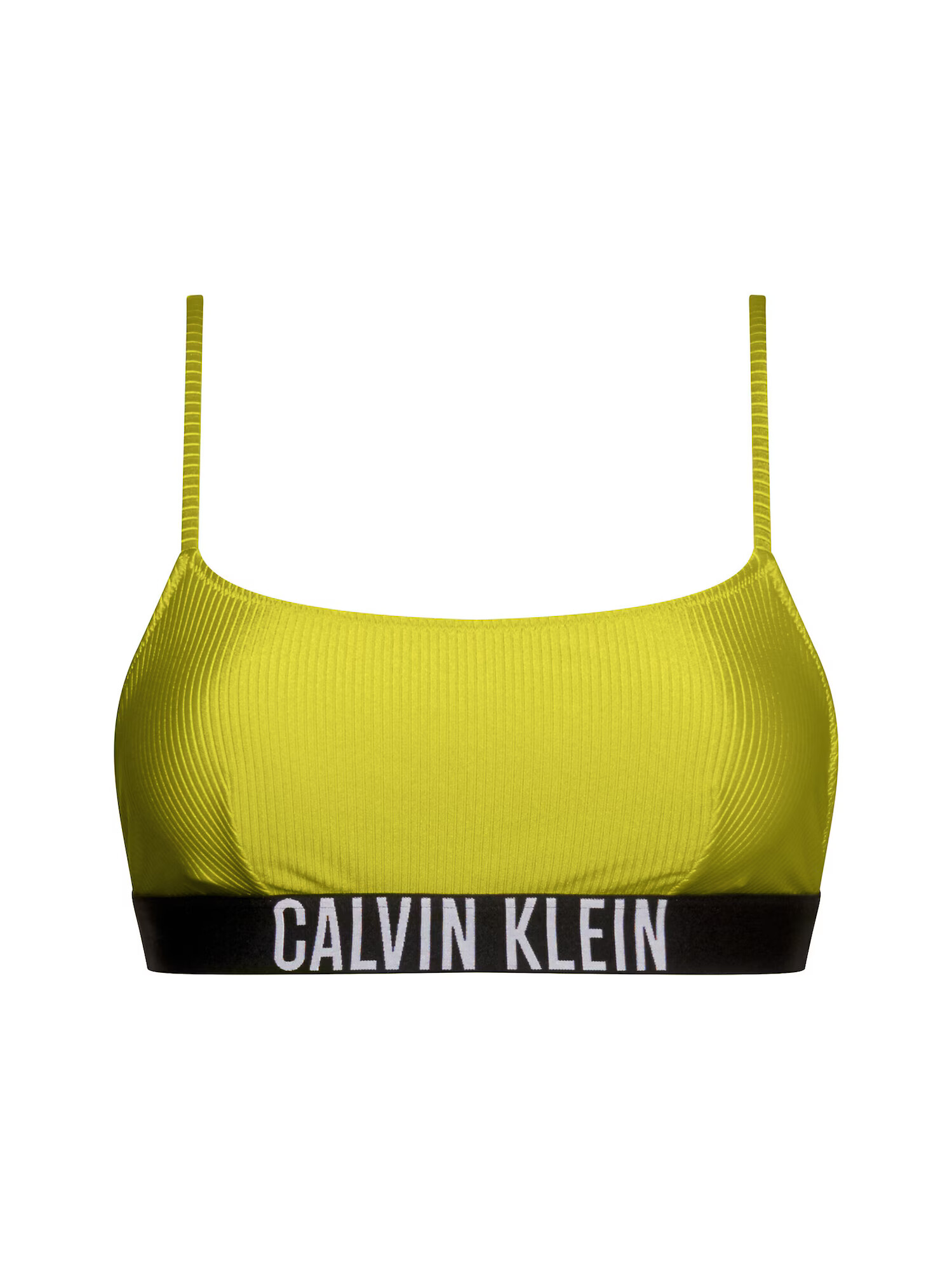 Calvin Klein Swimwear Bikini zgornji del rumena - Pepit.si