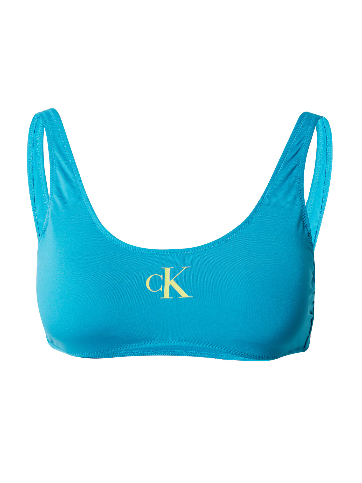 Calvin Klein Swimwear Bikini zgornji del turkizna / limona - Pepit.si