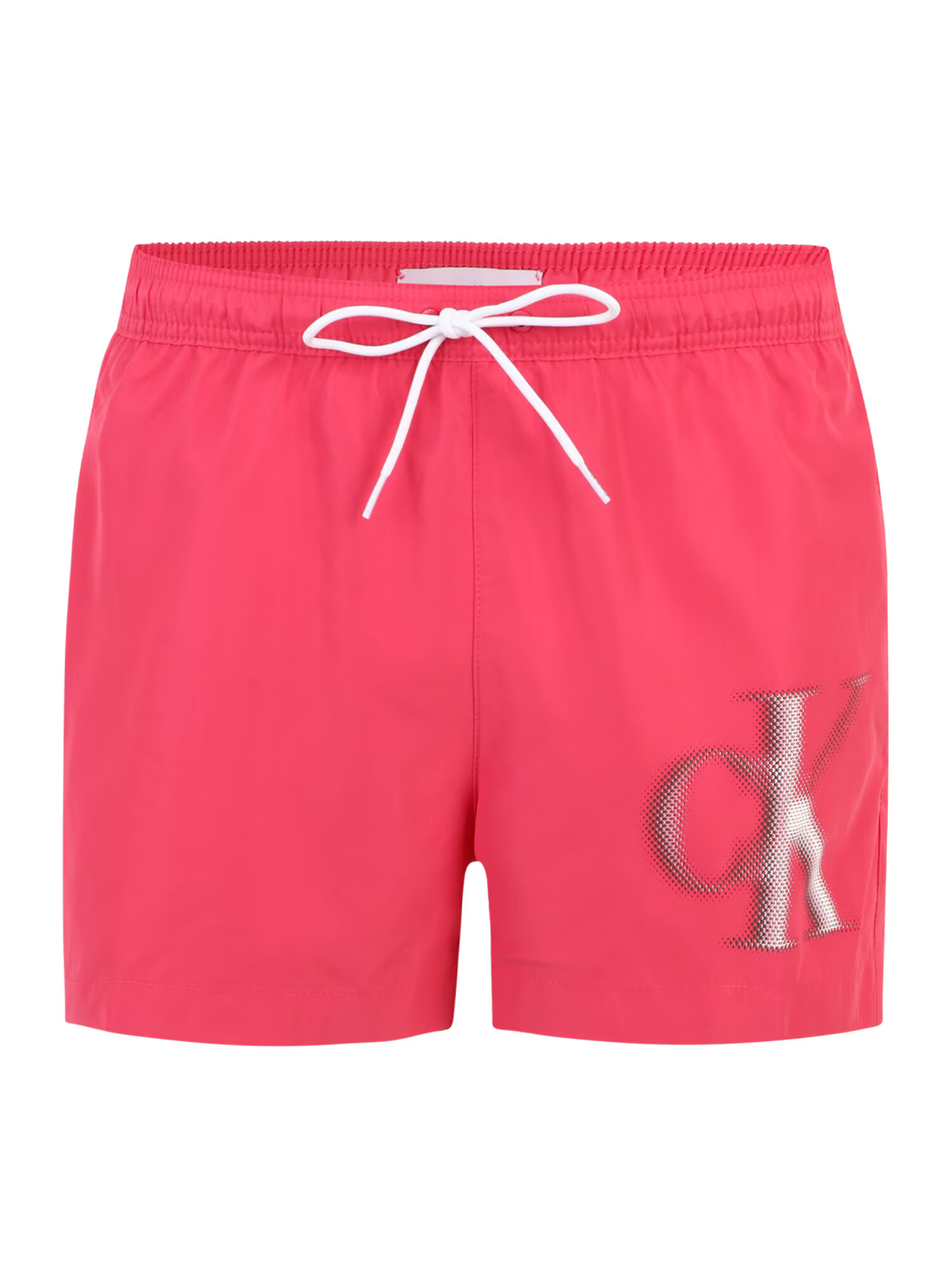 Calvin Klein Swimwear Kratke kopalne hlače staro roza / črna / bela - Pepit.si