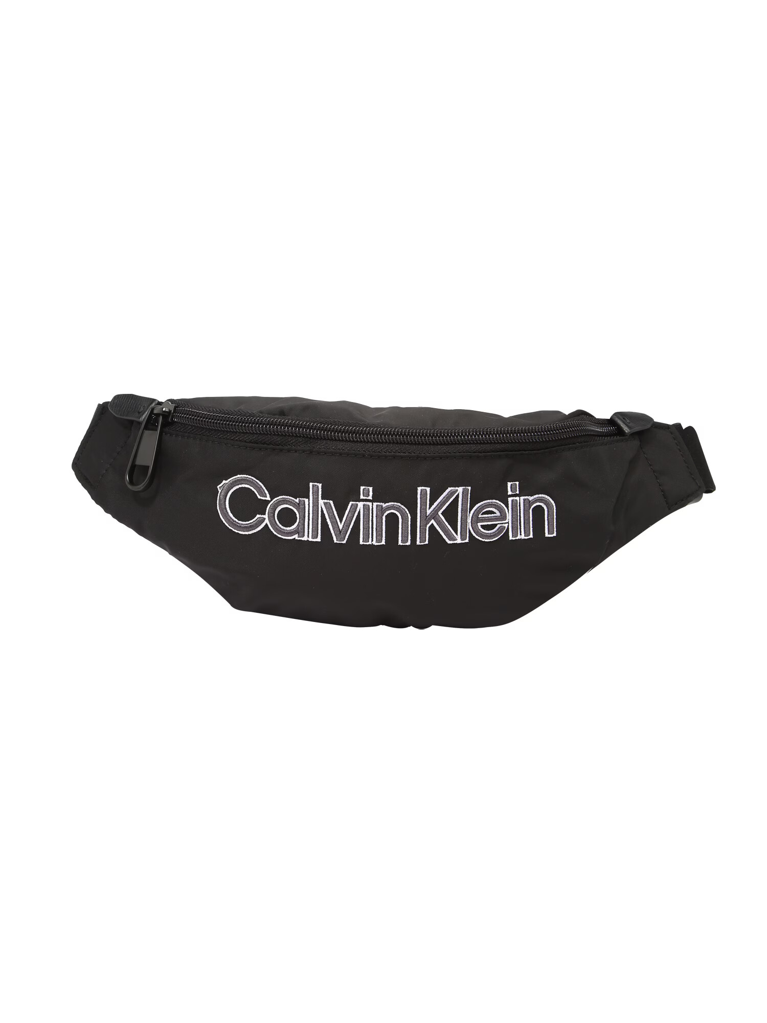 Calvin Klein Gürteltasche črna / bela / pegasto siva - Pepit.si