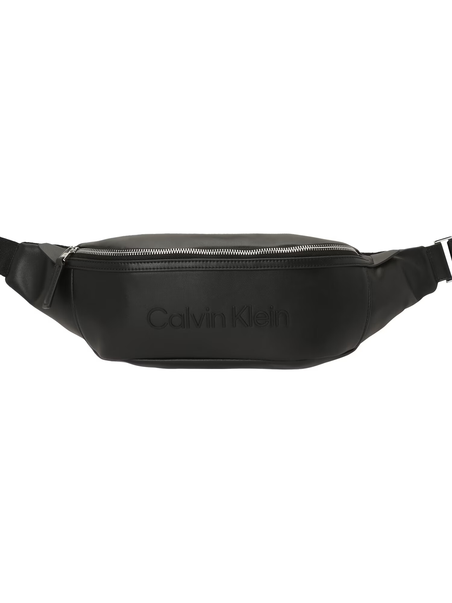 Calvin Klein Torbica za okrog pasu črna / srebrna - Pepit.si