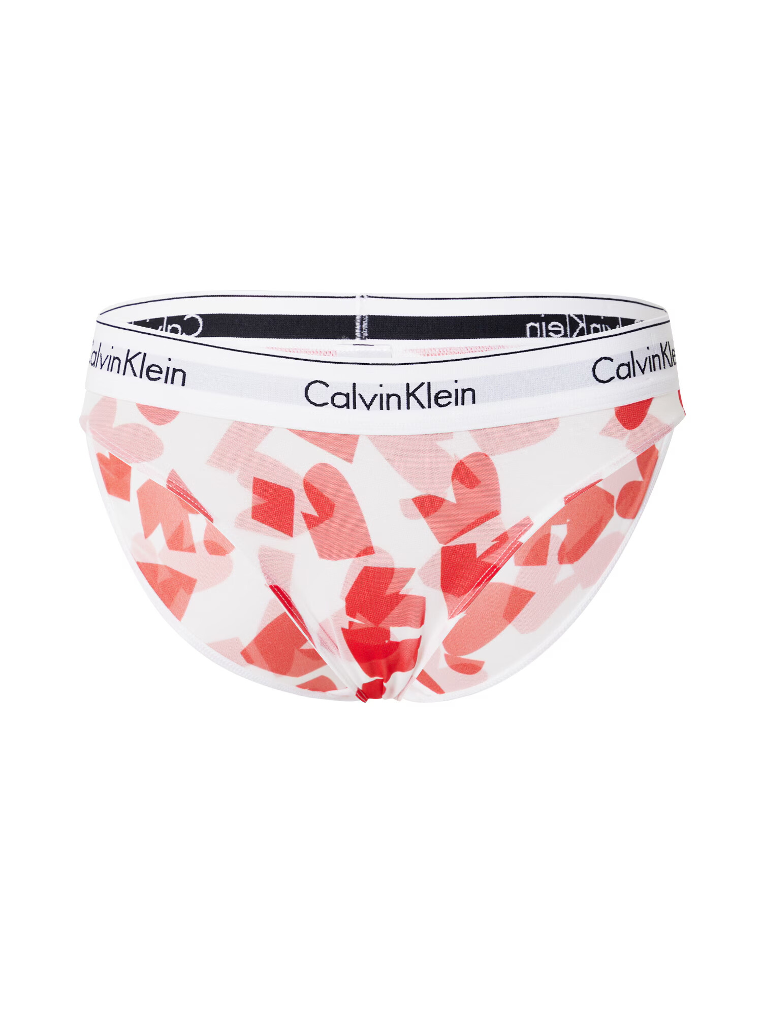 Calvin Klein Underwear Bikini hlačke oranžna / rdeča / bela - Pepit.si