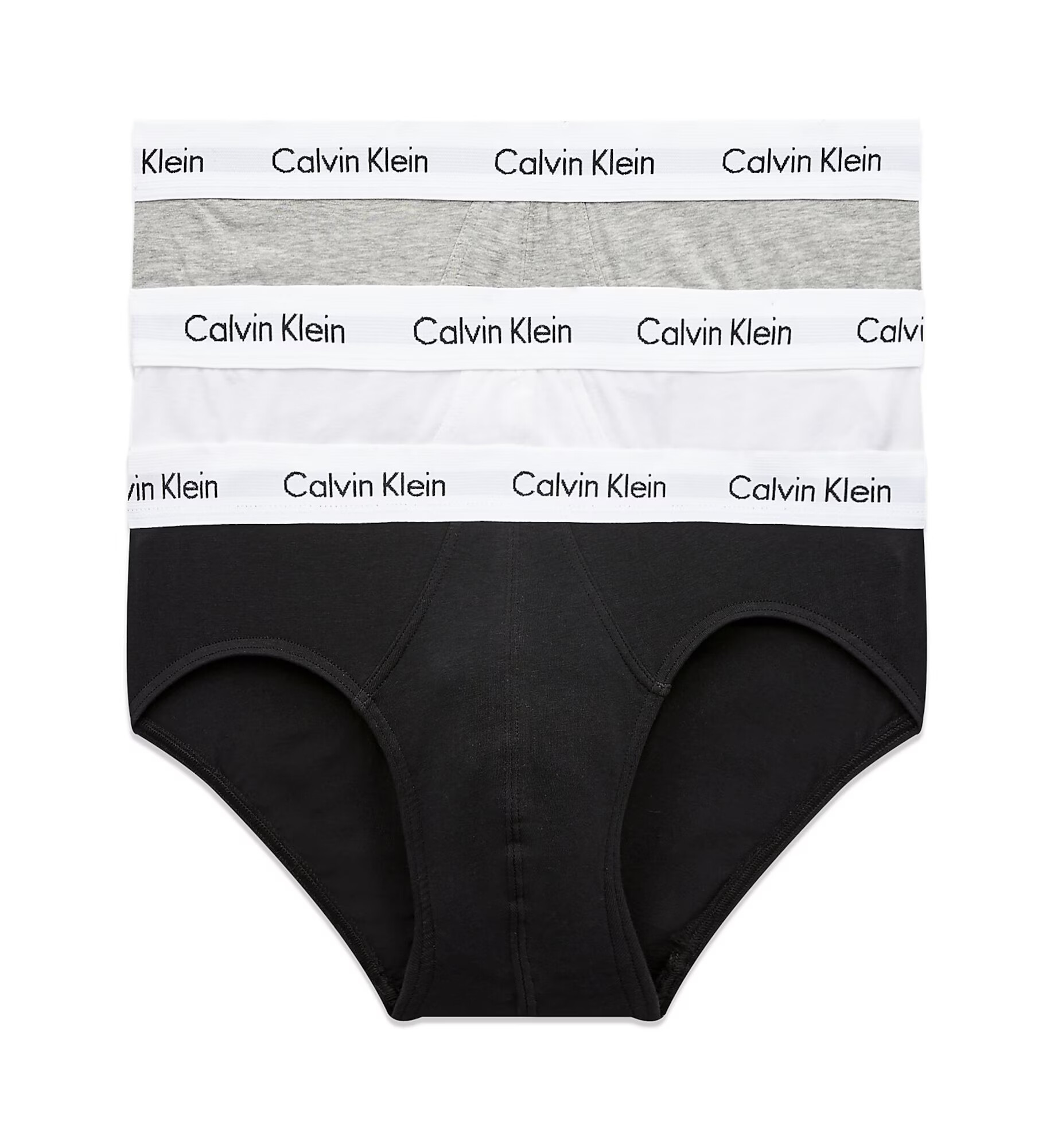 Calvin Klein Underwear Spodnje hlačke pegasto siva / črna / bela - Pepit.si