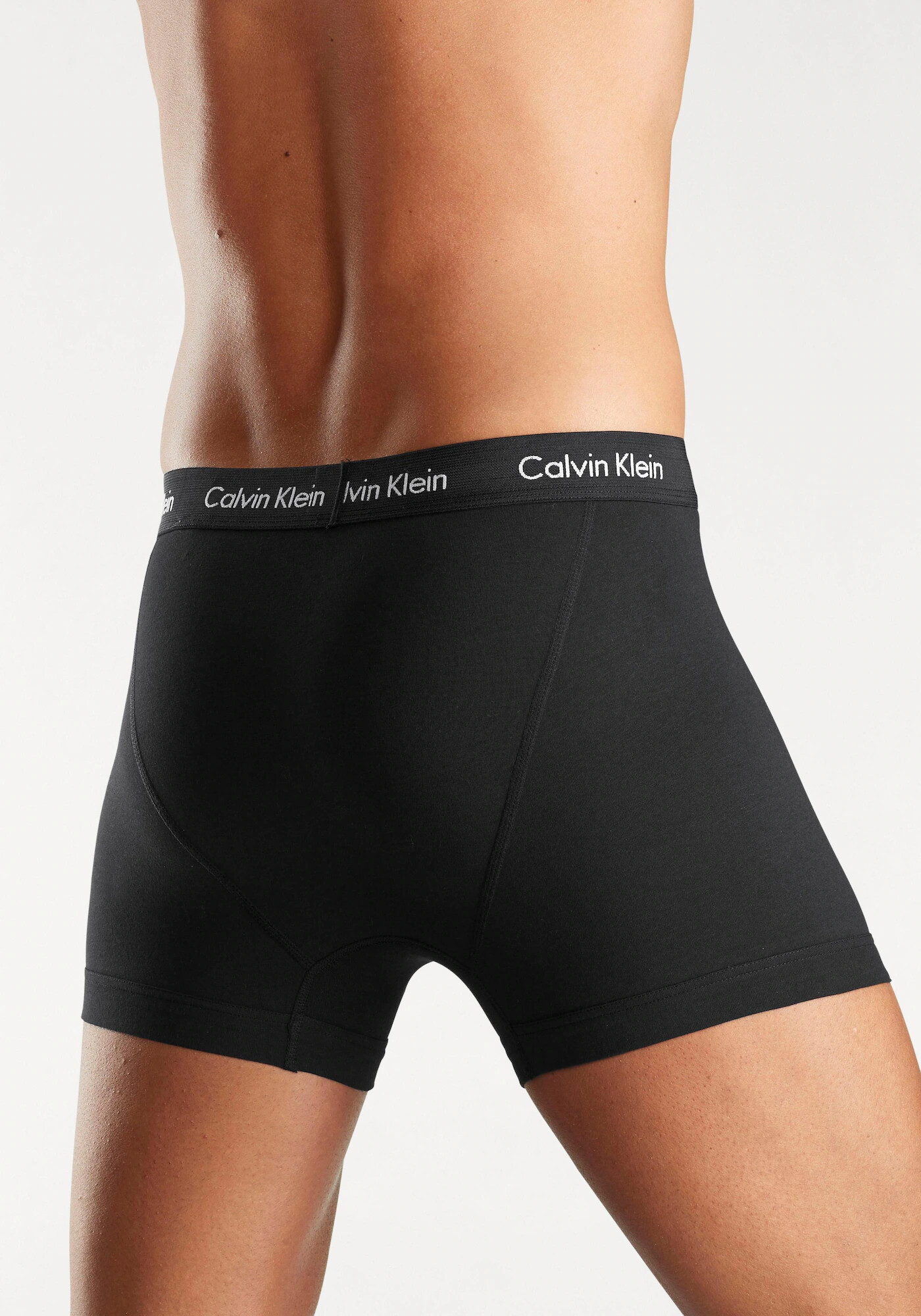 Calvin Klein Underwear Boksarice črna / bela - Pepit.si