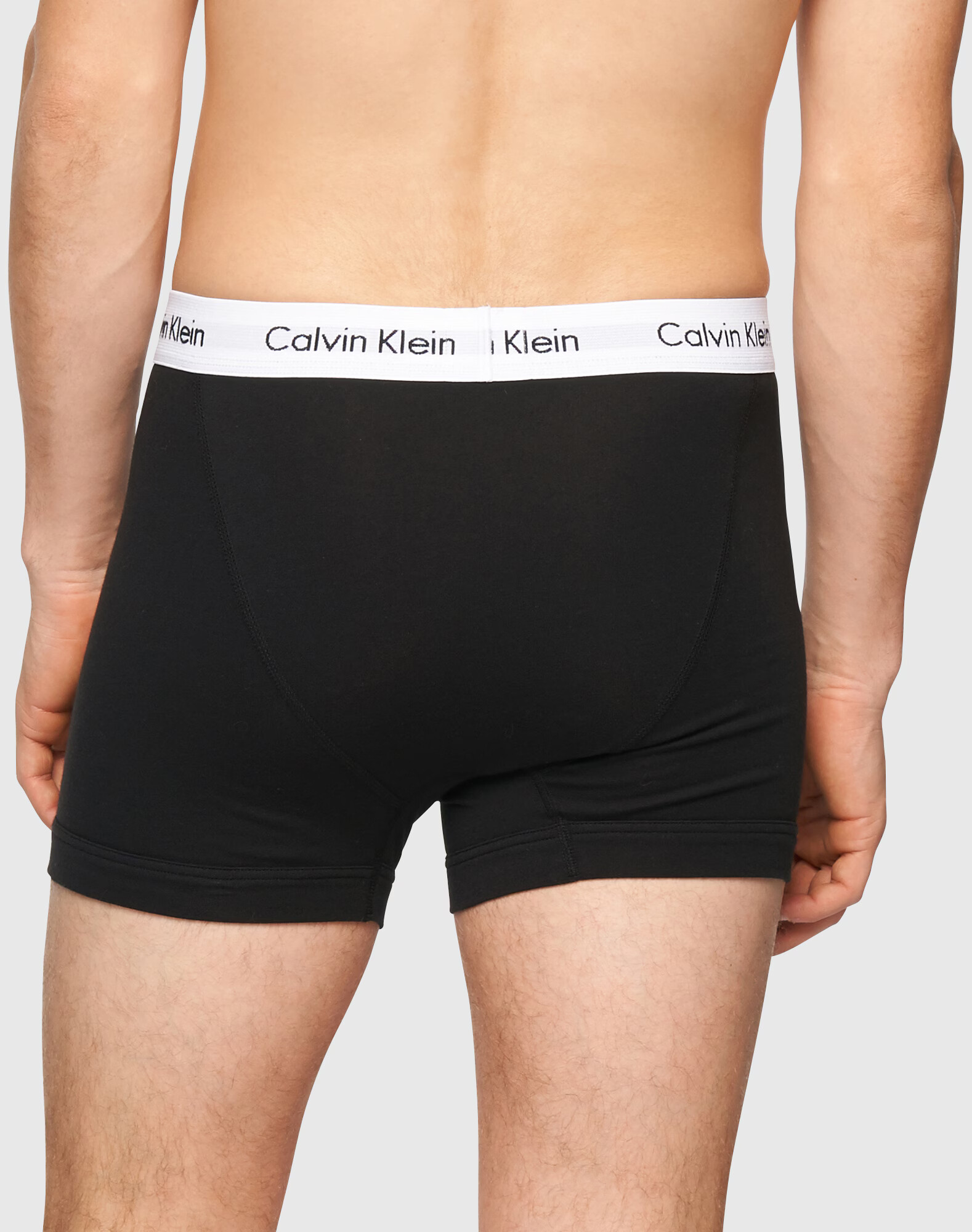 Calvin Klein Underwear Boksarice črna / bela - Pepit.si