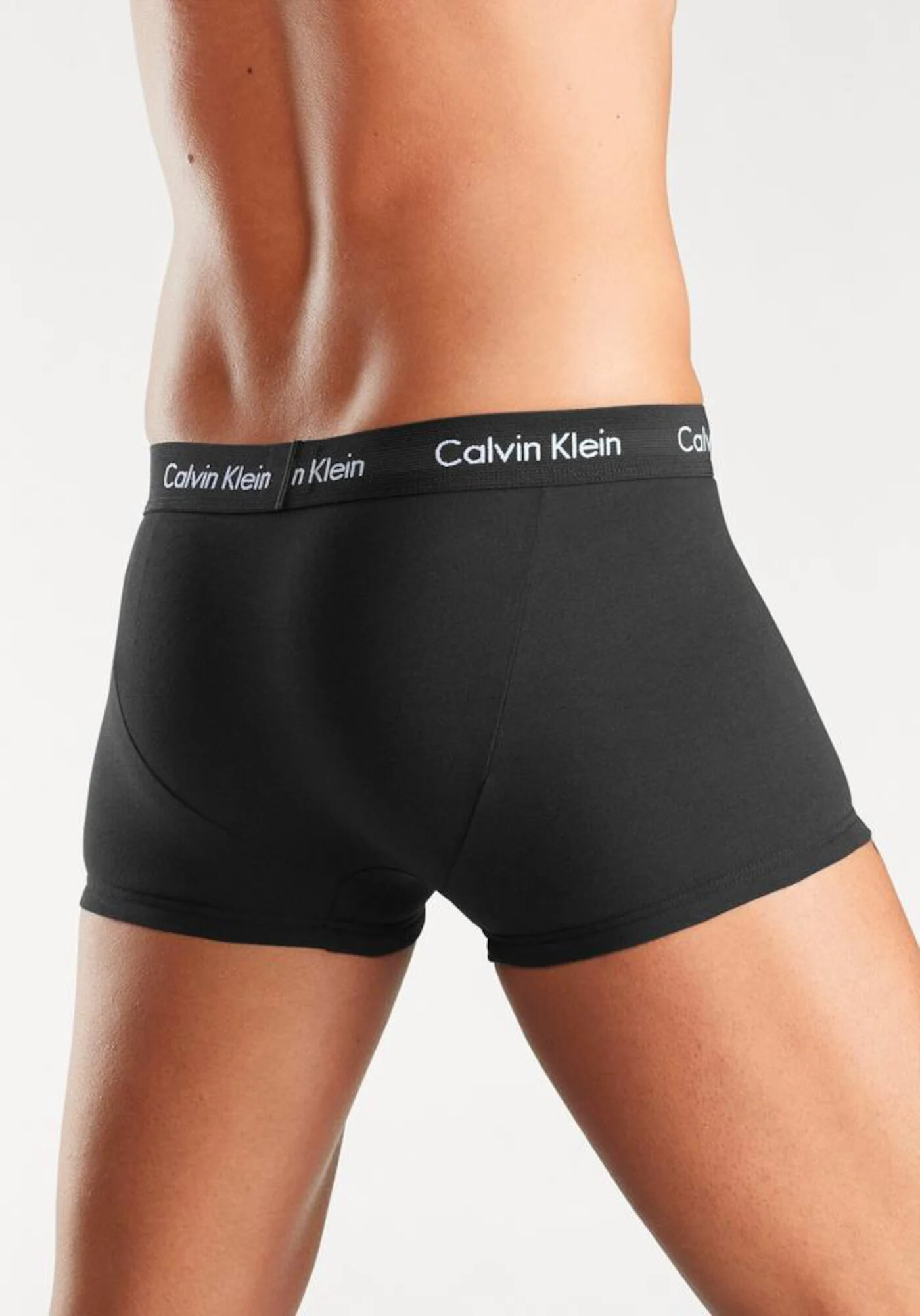 Calvin Klein Underwear Boksarice črna / bela - Pepit.si