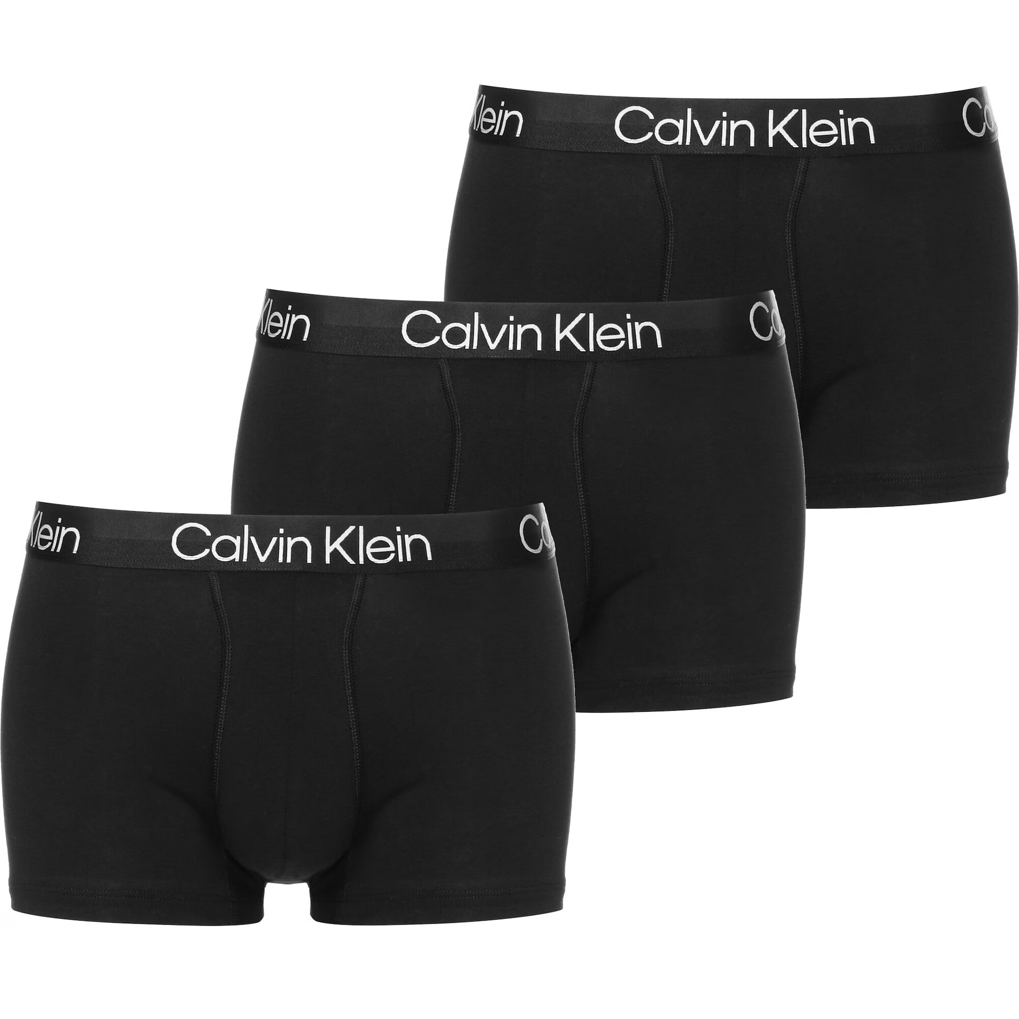 Calvin Klein Underwear Boksarice črna / bela - Pepit.si