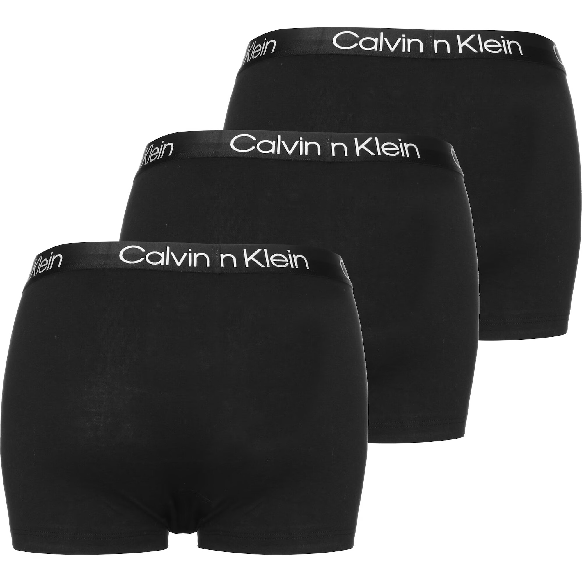 Calvin Klein Underwear Boksarice črna / bela - Pepit.si