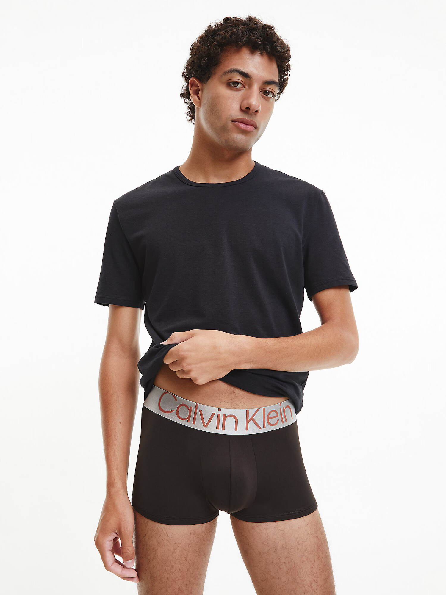 Calvin Klein Underwear Boksarice siva / sliva / rdeča / črna - Pepit.si