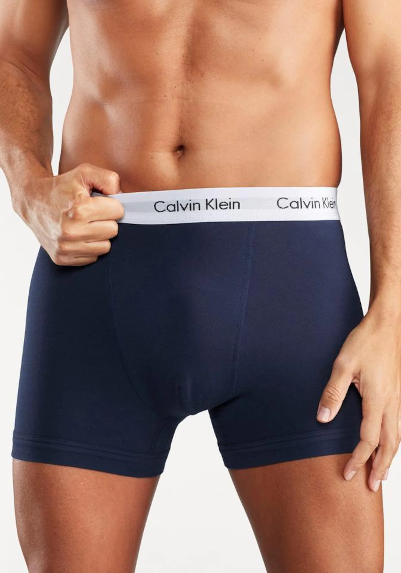 Calvin Klein Underwear Boksarice mornarska / rdeča / bela - Pepit.si