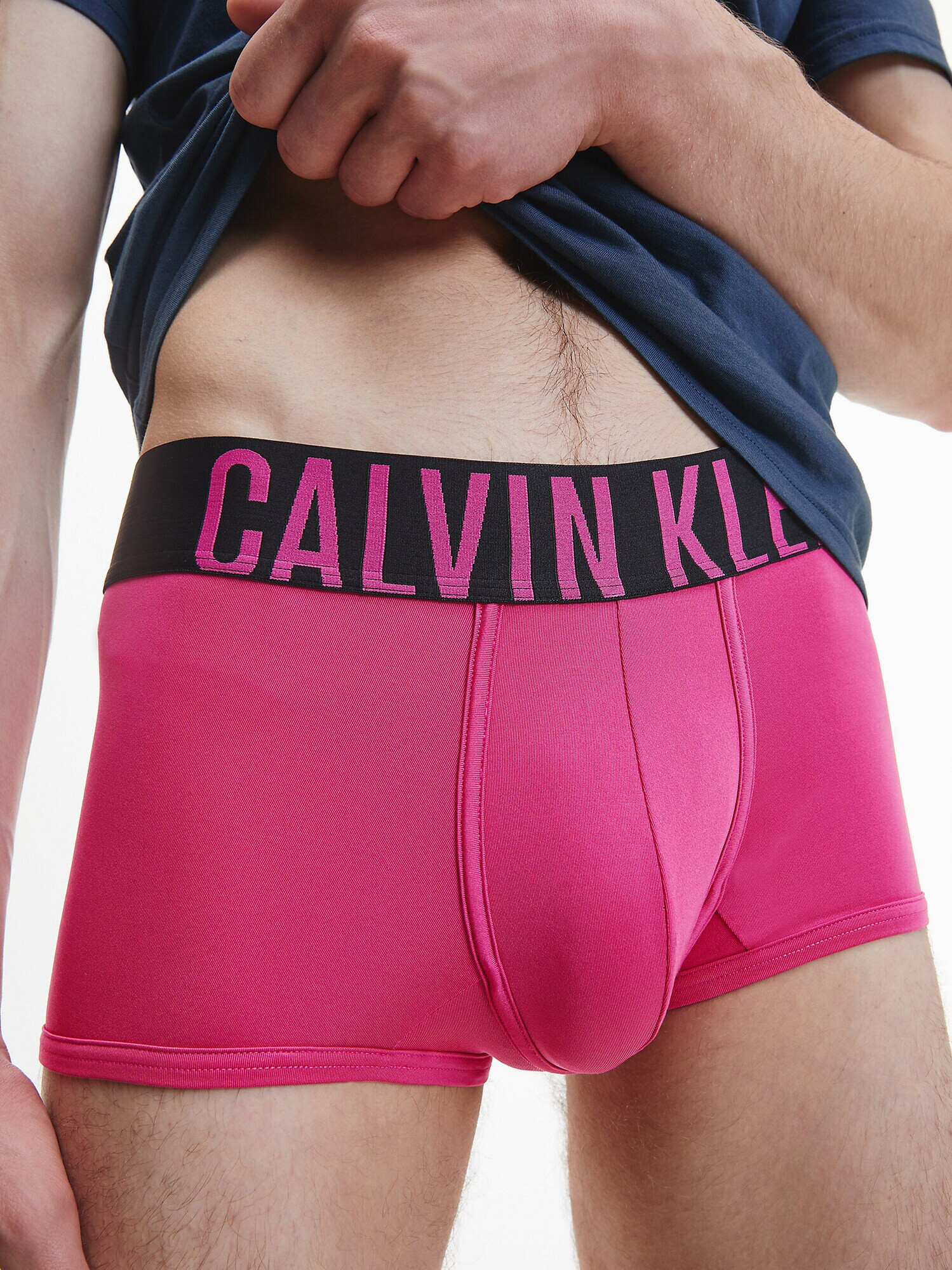 Calvin Klein Underwear Boksarice petrol / fuksija / črna - Pepit.si