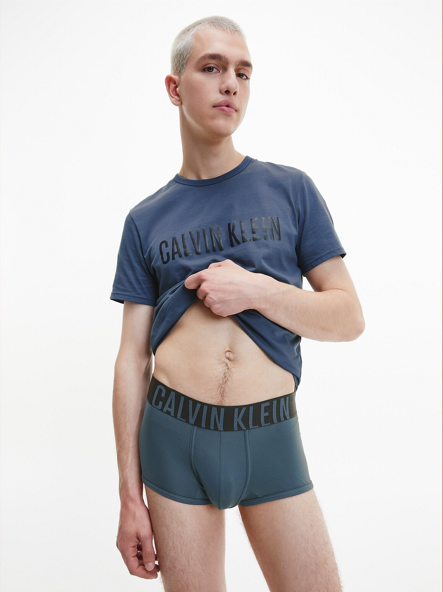 Calvin Klein Underwear Boksarice petrol / fuksija / črna - Pepit.si