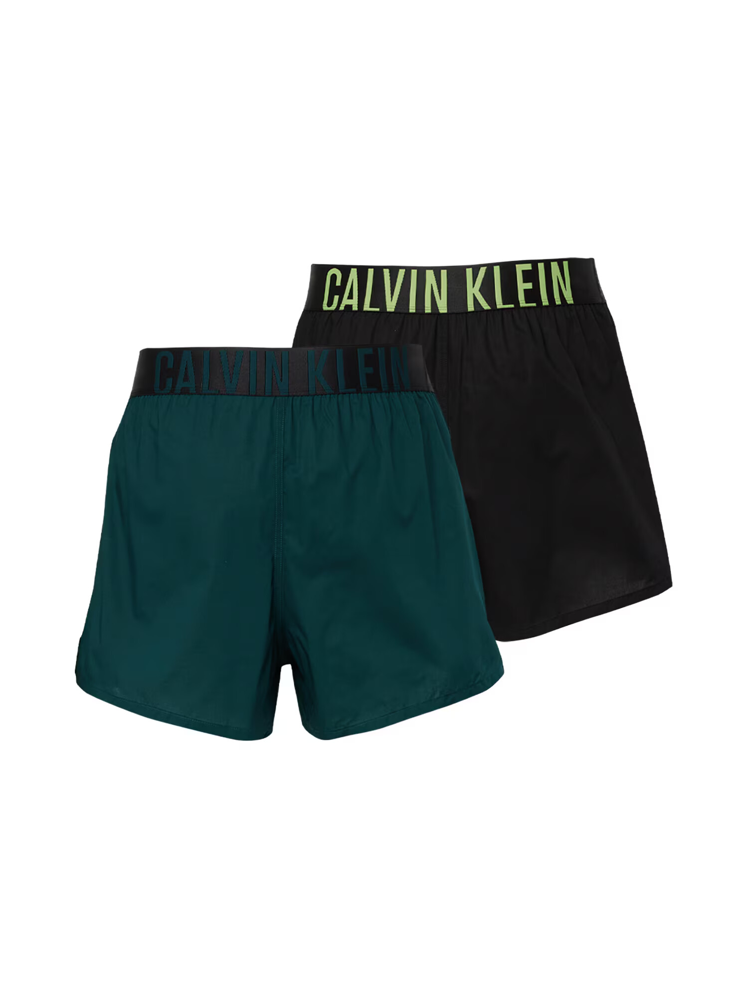 Calvin Klein Underwear Boksarice smaragd / trst / črna - Pepit.si