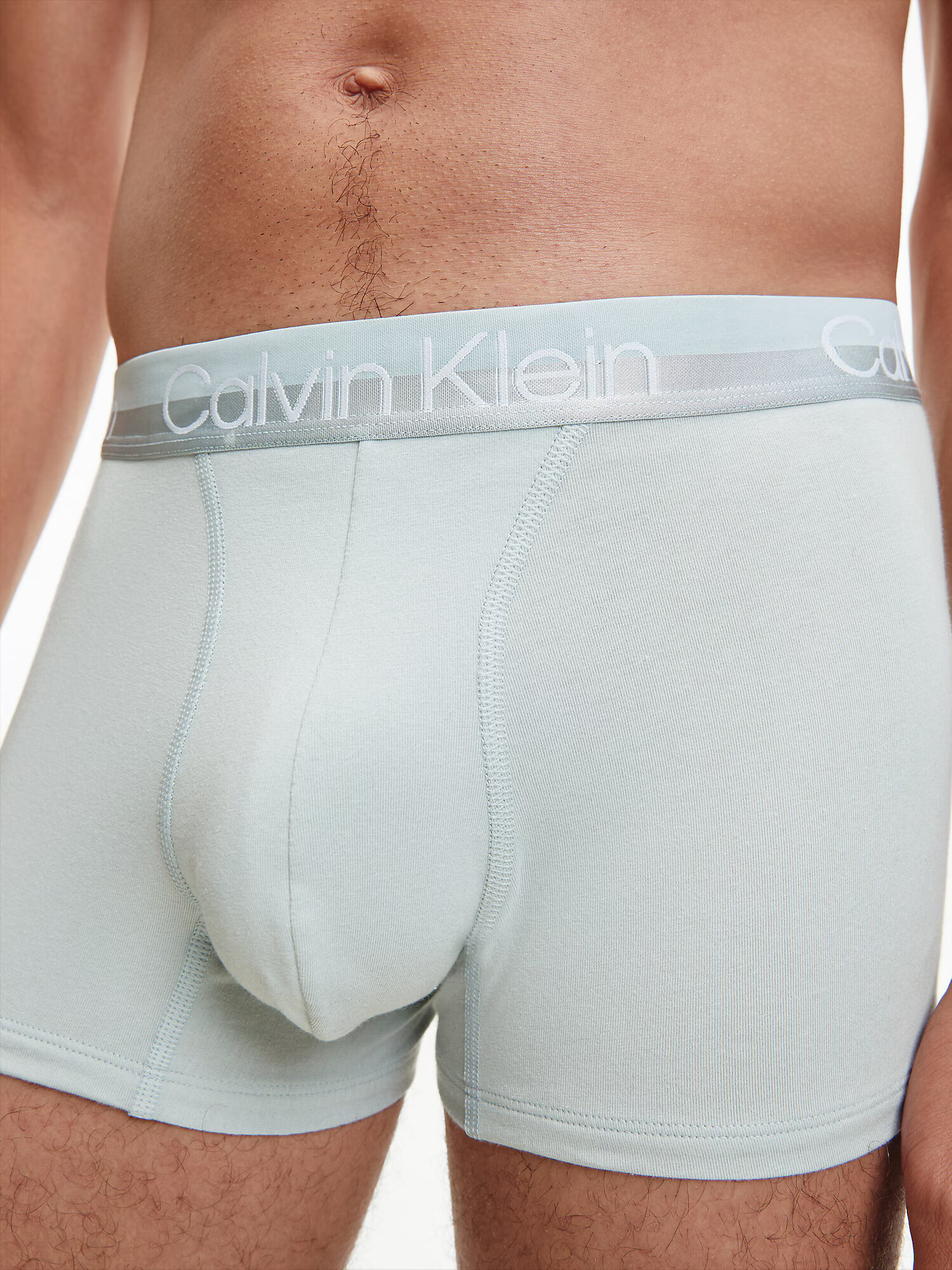 Calvin Klein Underwear Boksarice voda / oliva / bela - Pepit.si