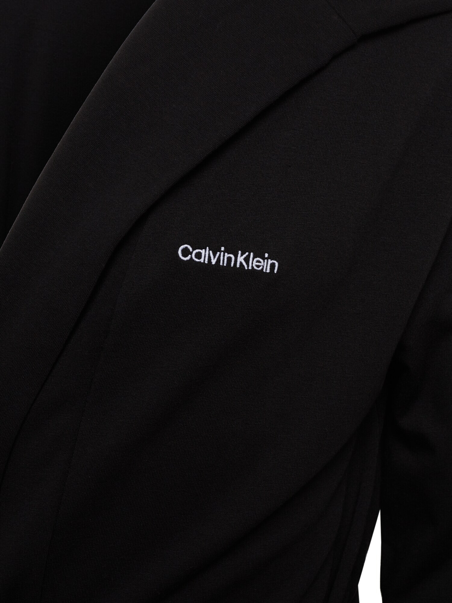 Calvin Klein Underwear Dolg kopalni plašč 'Robe' črna - Pepit.si