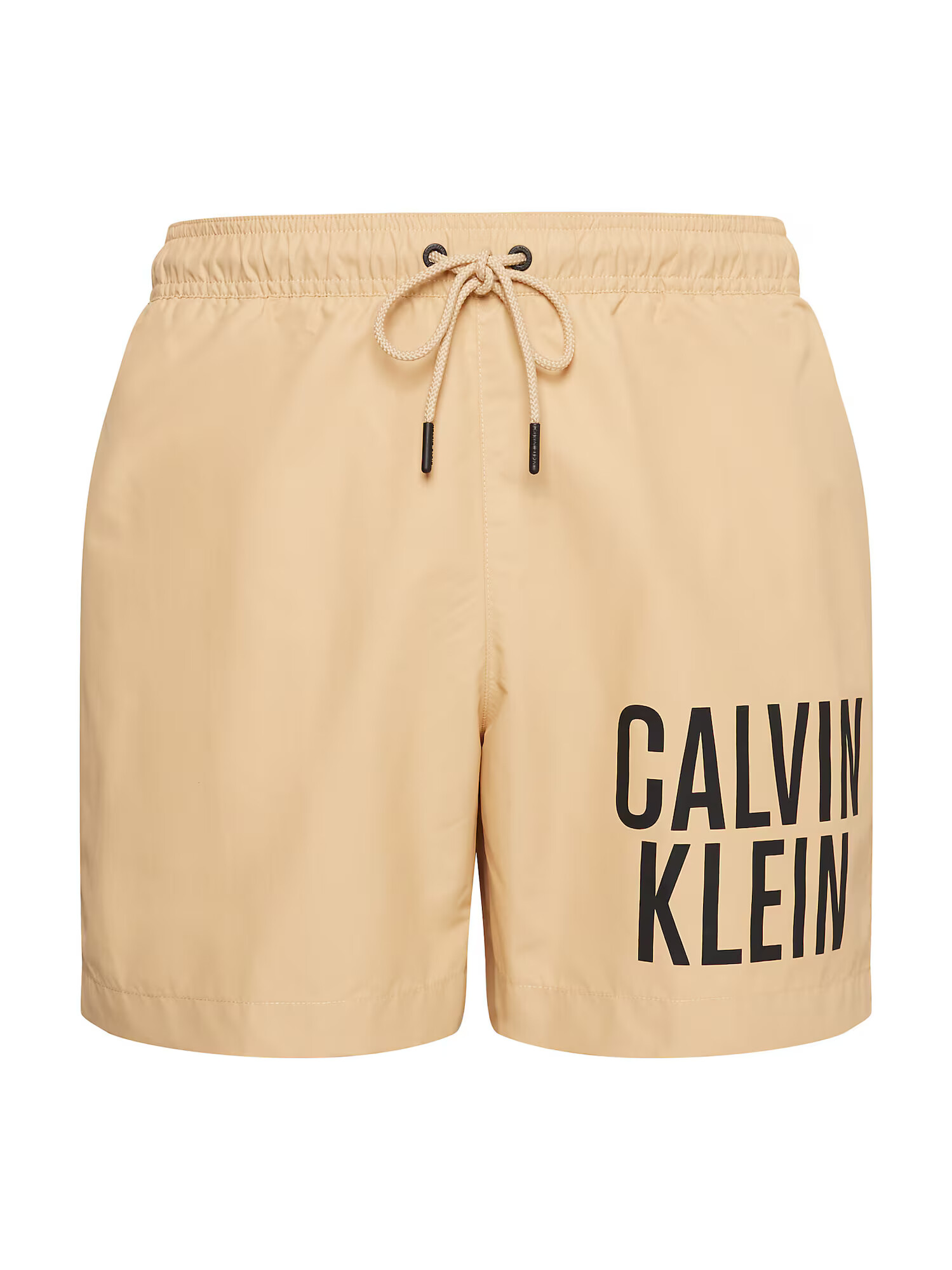 Calvin Klein Underwear Kratke kopalne hlače rjava / črna - Pepit.si