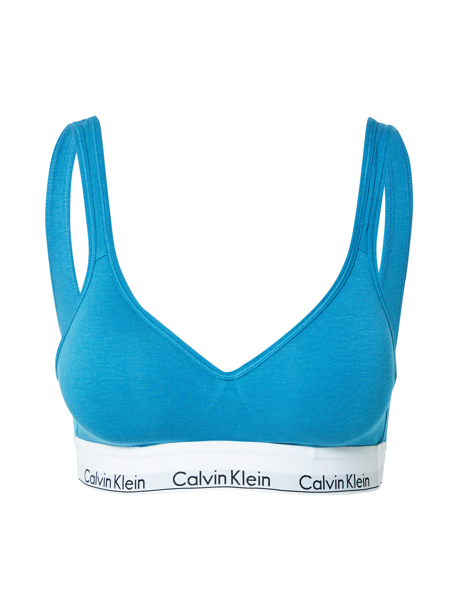 Calvin Klein Underwear Nedrček azur / črna / bela - Pepit.si