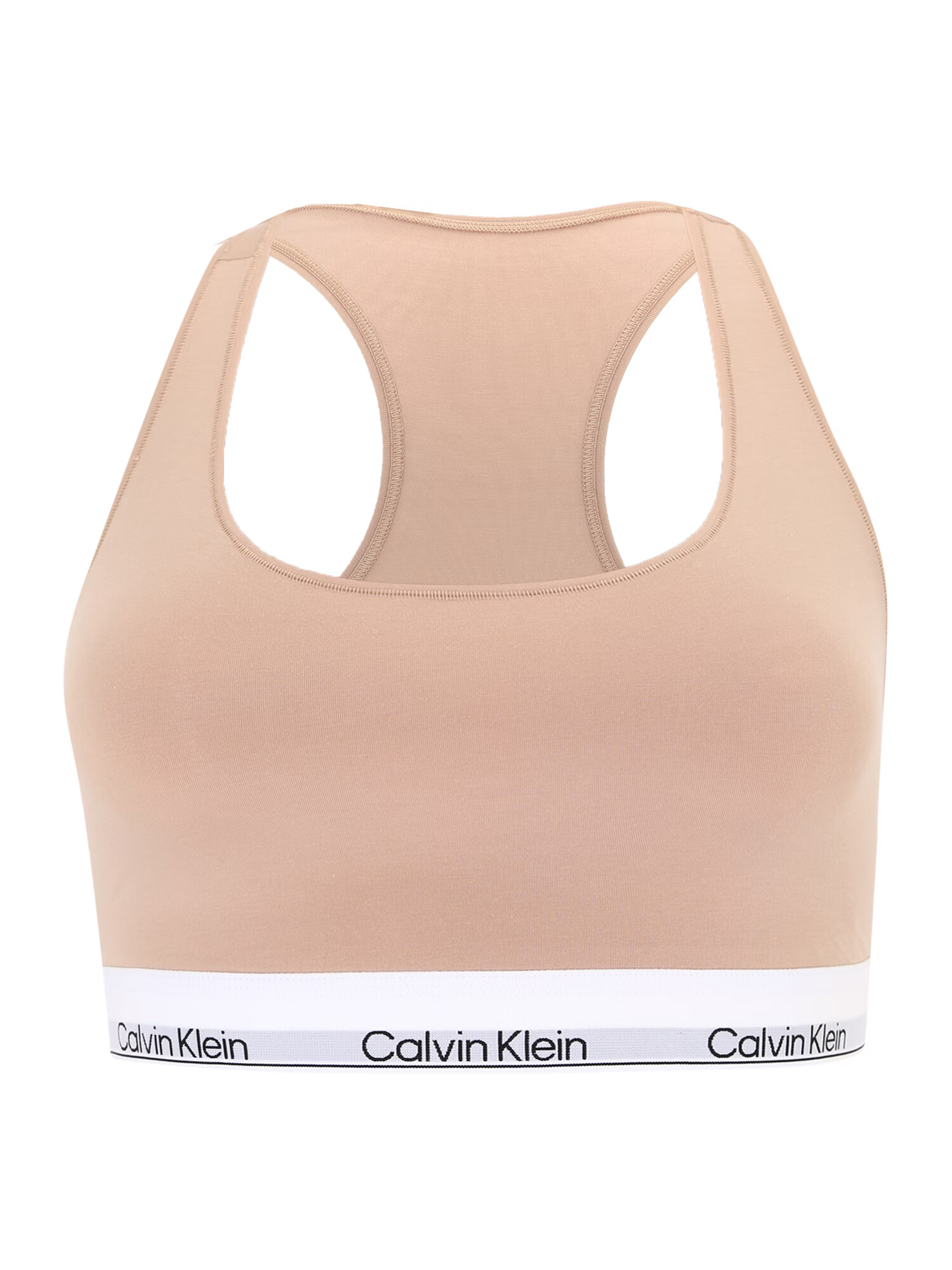 Calvin Klein Underwear Nedrček bež / bela - Pepit.si