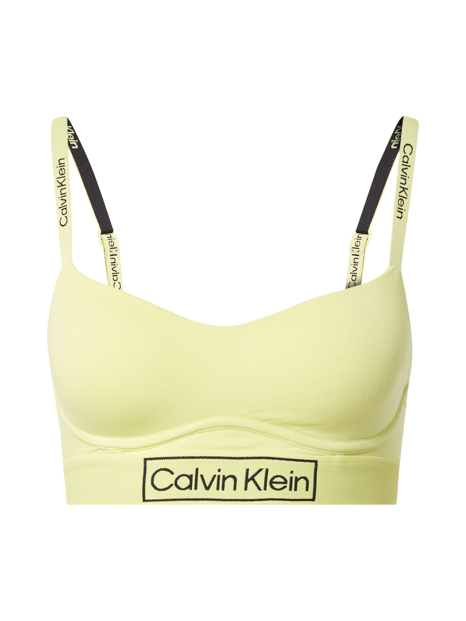 Calvin Klein Underwear Nedrček limona / črna - Pepit.si