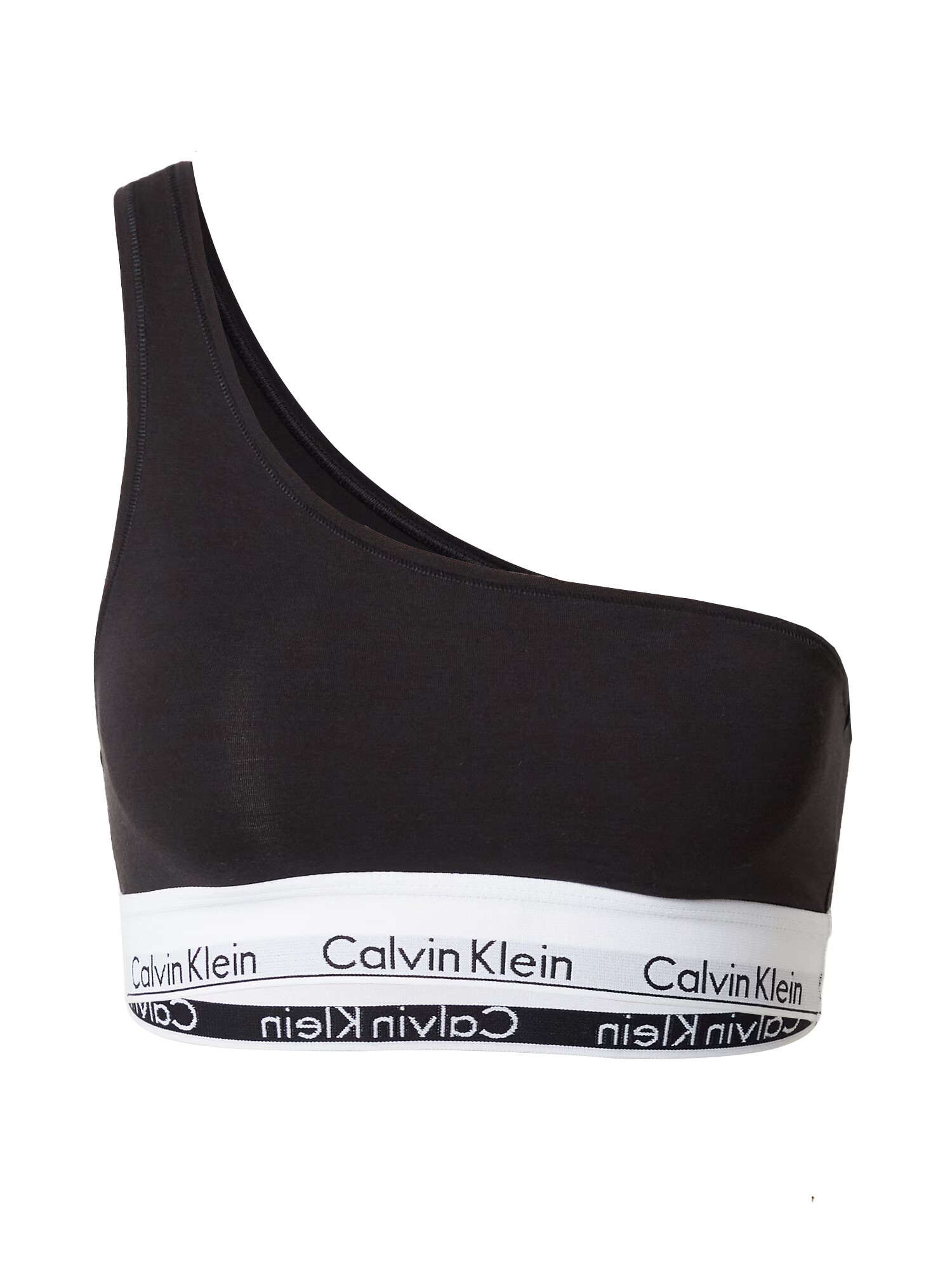 Calvin Klein Underwear Nedrček črna / bela - Pepit.si