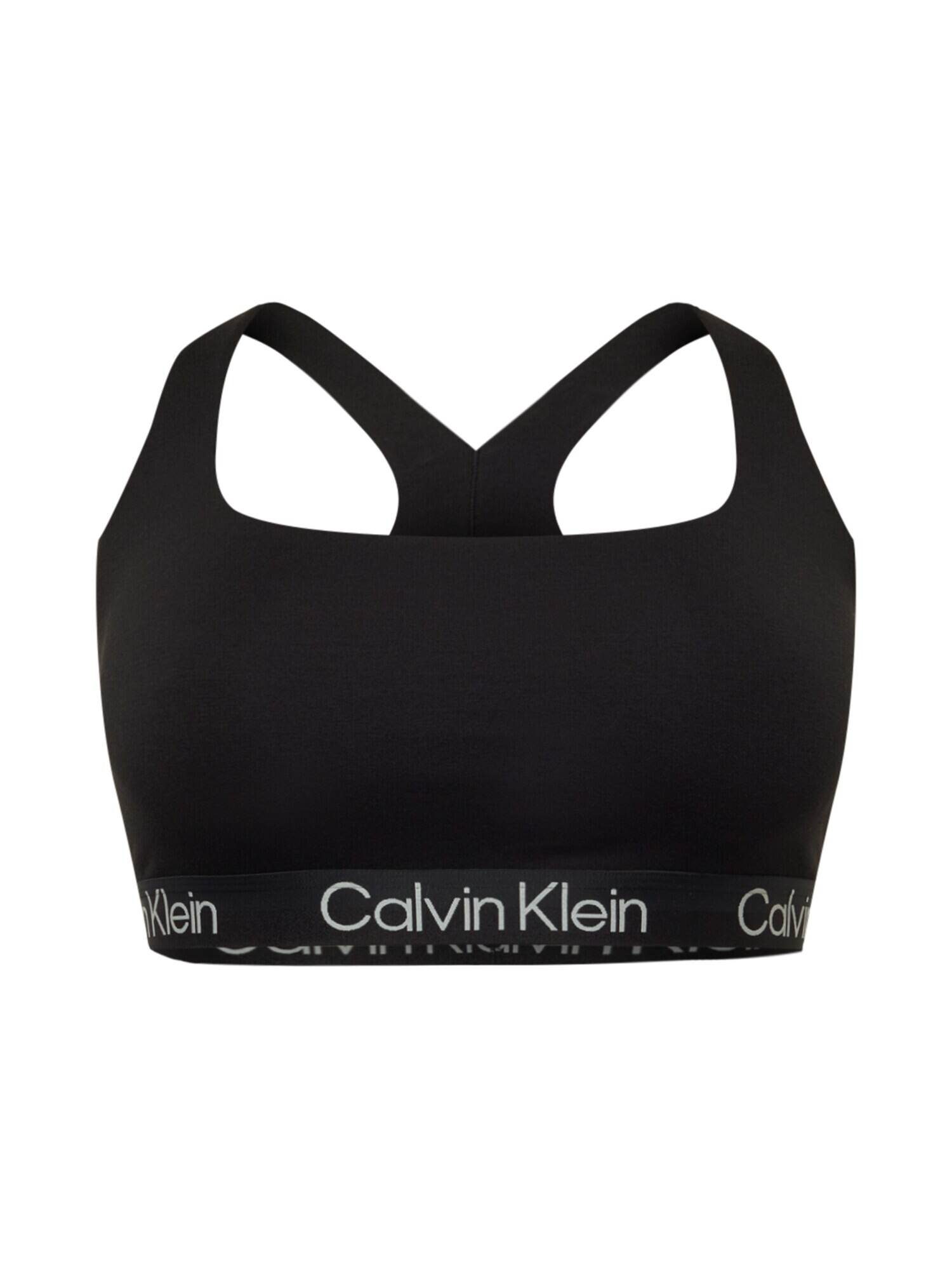 Calvin Klein Underwear Nedrček črna / bela - Pepit.si