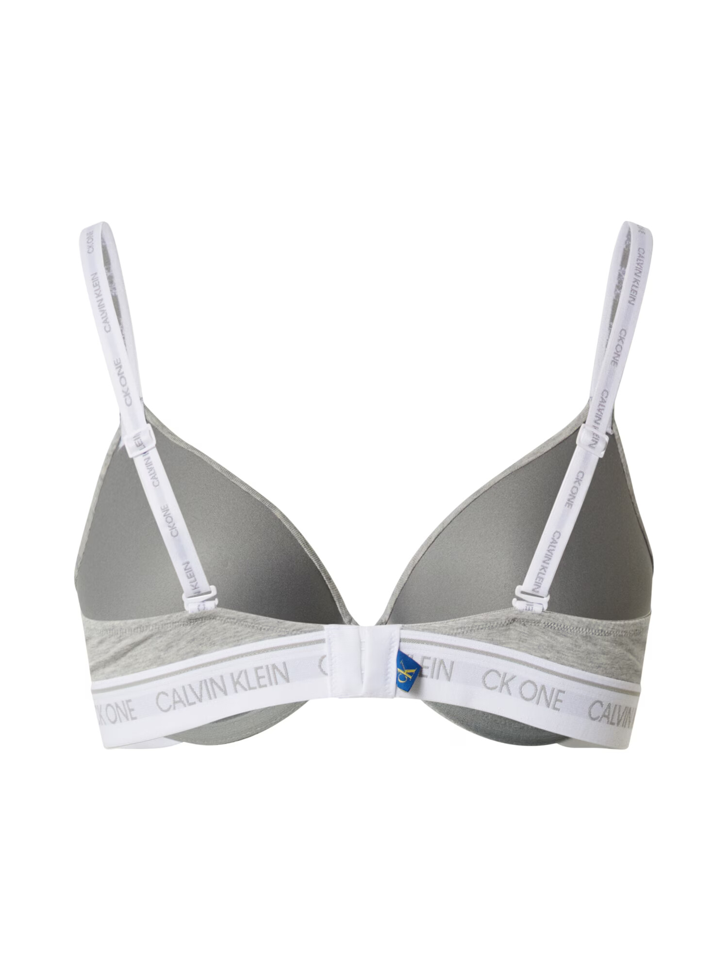 Calvin Klein Underwear Nedrček 'LIGHTLY LINED DEMI' siva - Pepit.si