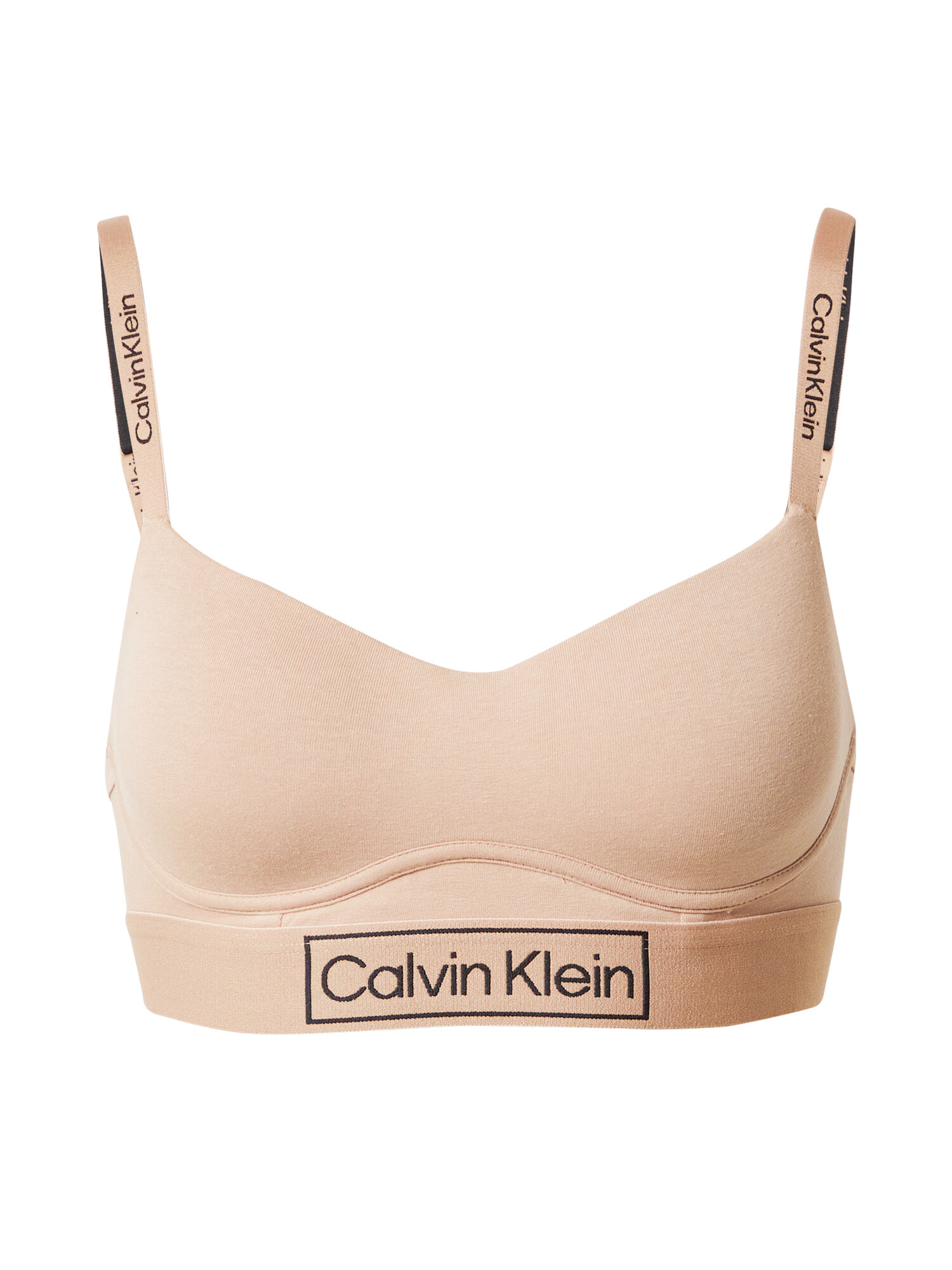 Calvin Klein Underwear Nedrček nude / črna - Pepit.si