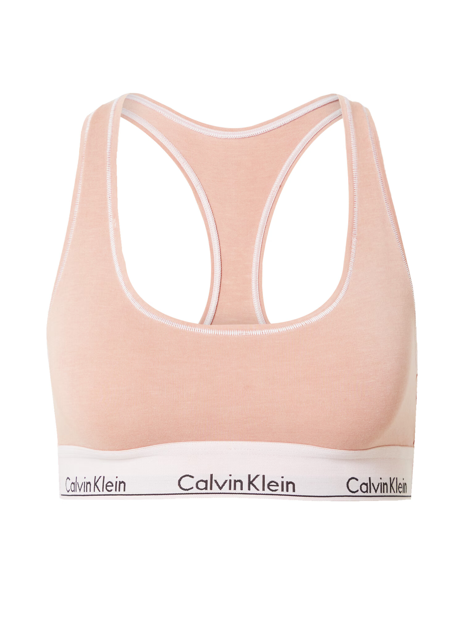 Calvin Klein Underwear Nedrček pastelno oranžna / črna / bela - Pepit.si