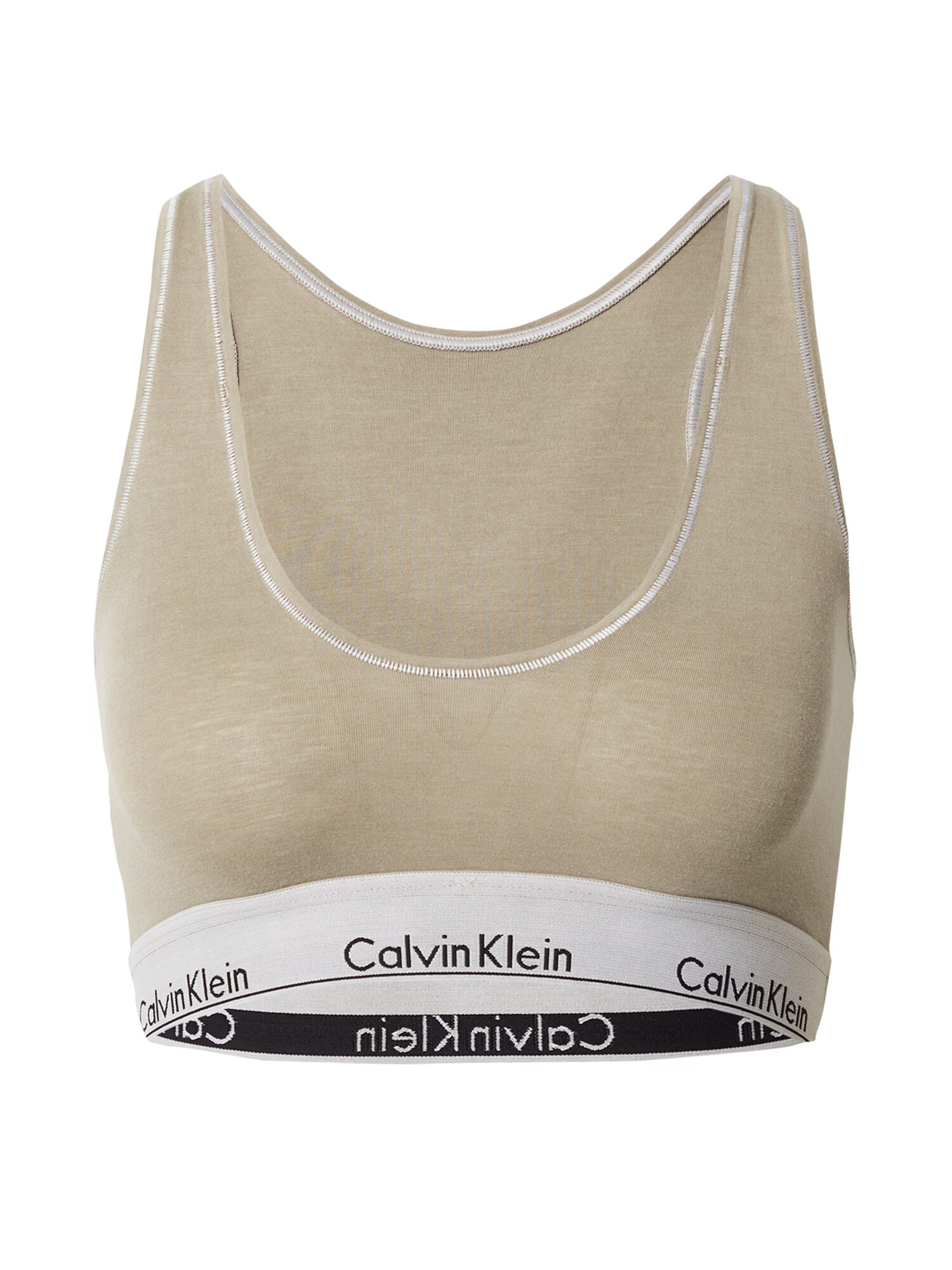 Calvin Klein Underwear Nedrček pastelno zelena / črna / bela - Pepit.si