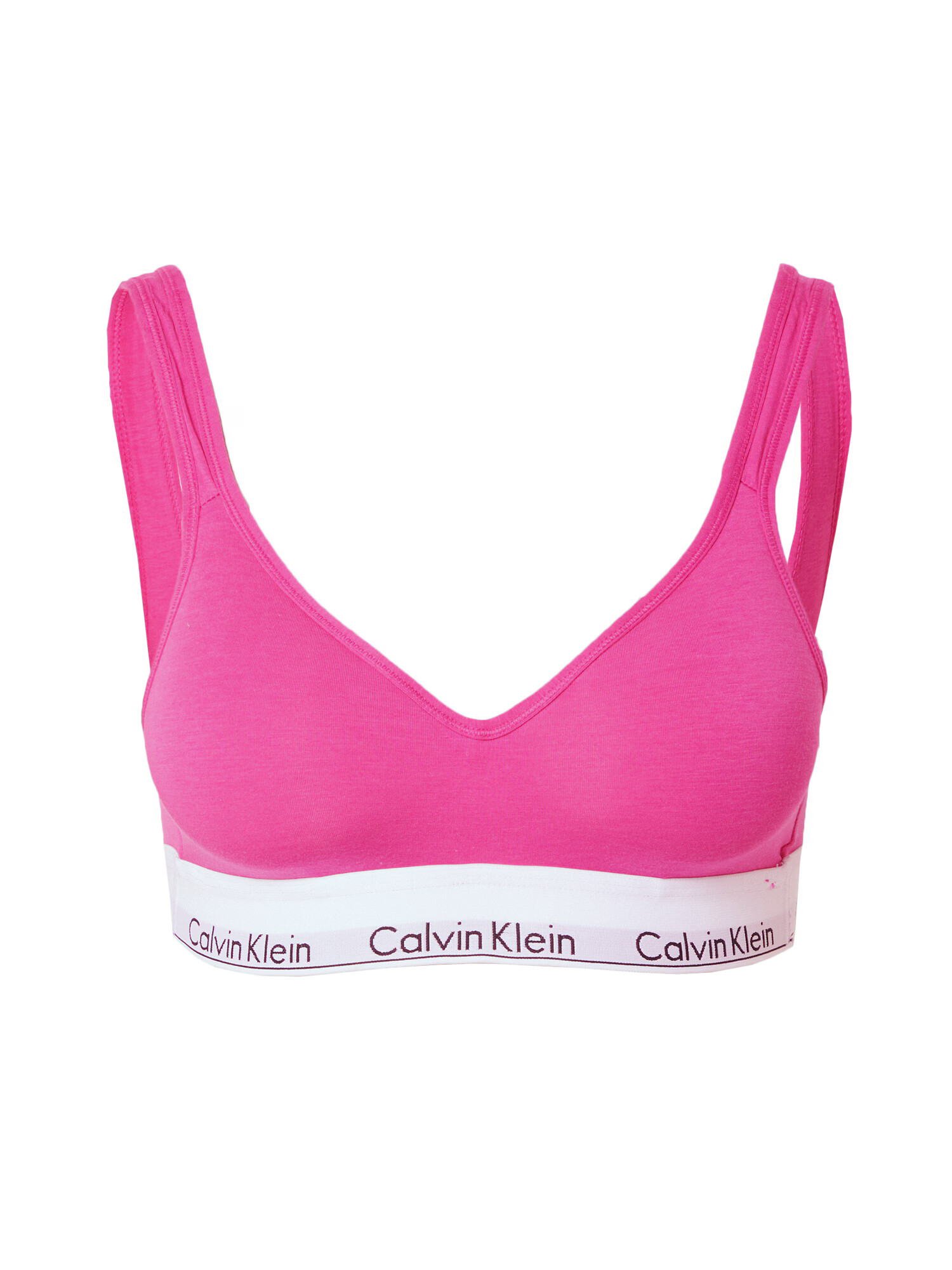 Calvin Klein Underwear Nedrček roza / bela - Pepit.si