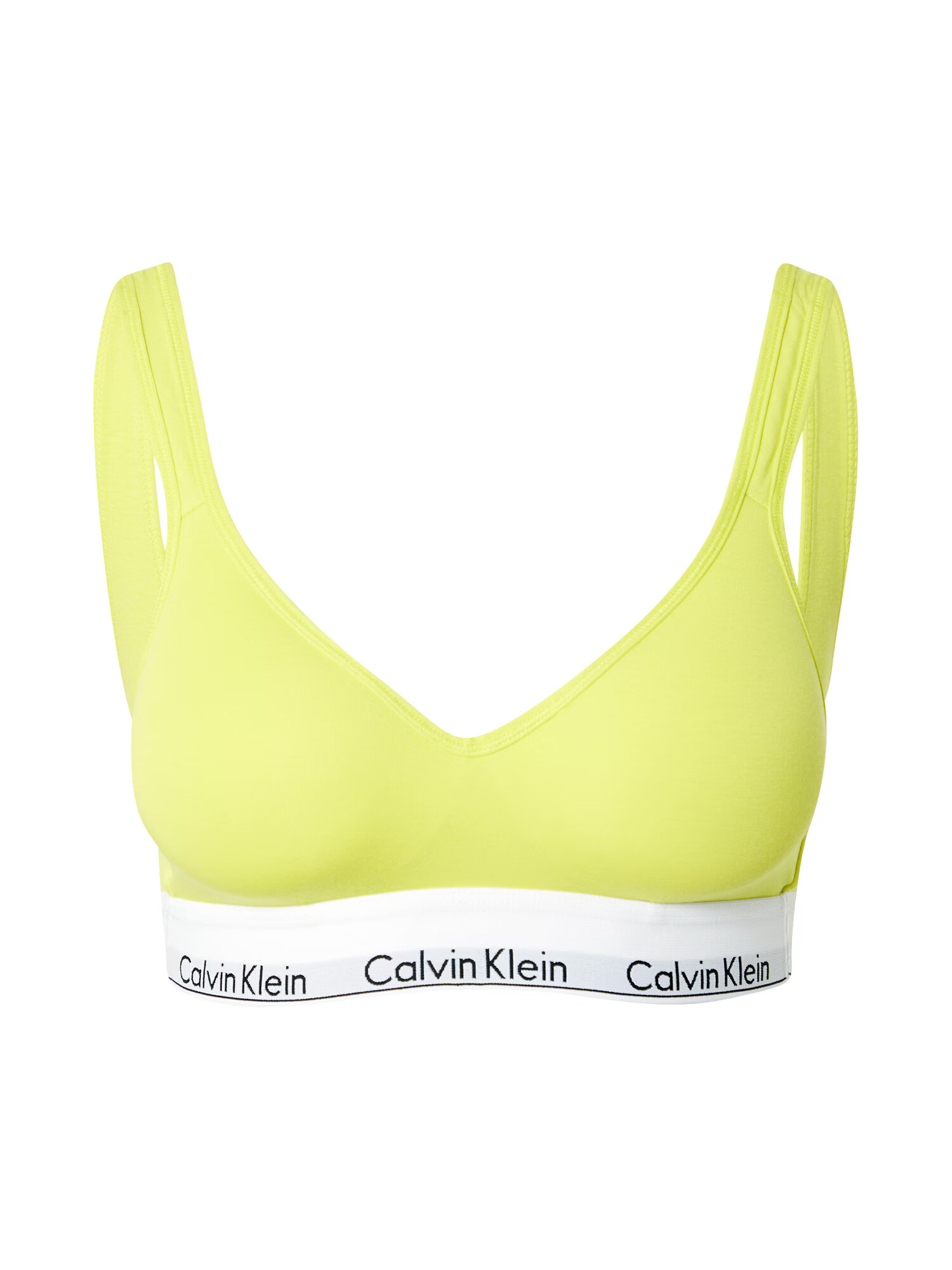 Calvin Klein Underwear Nedrček rumena / bela / črna - Pepit.si