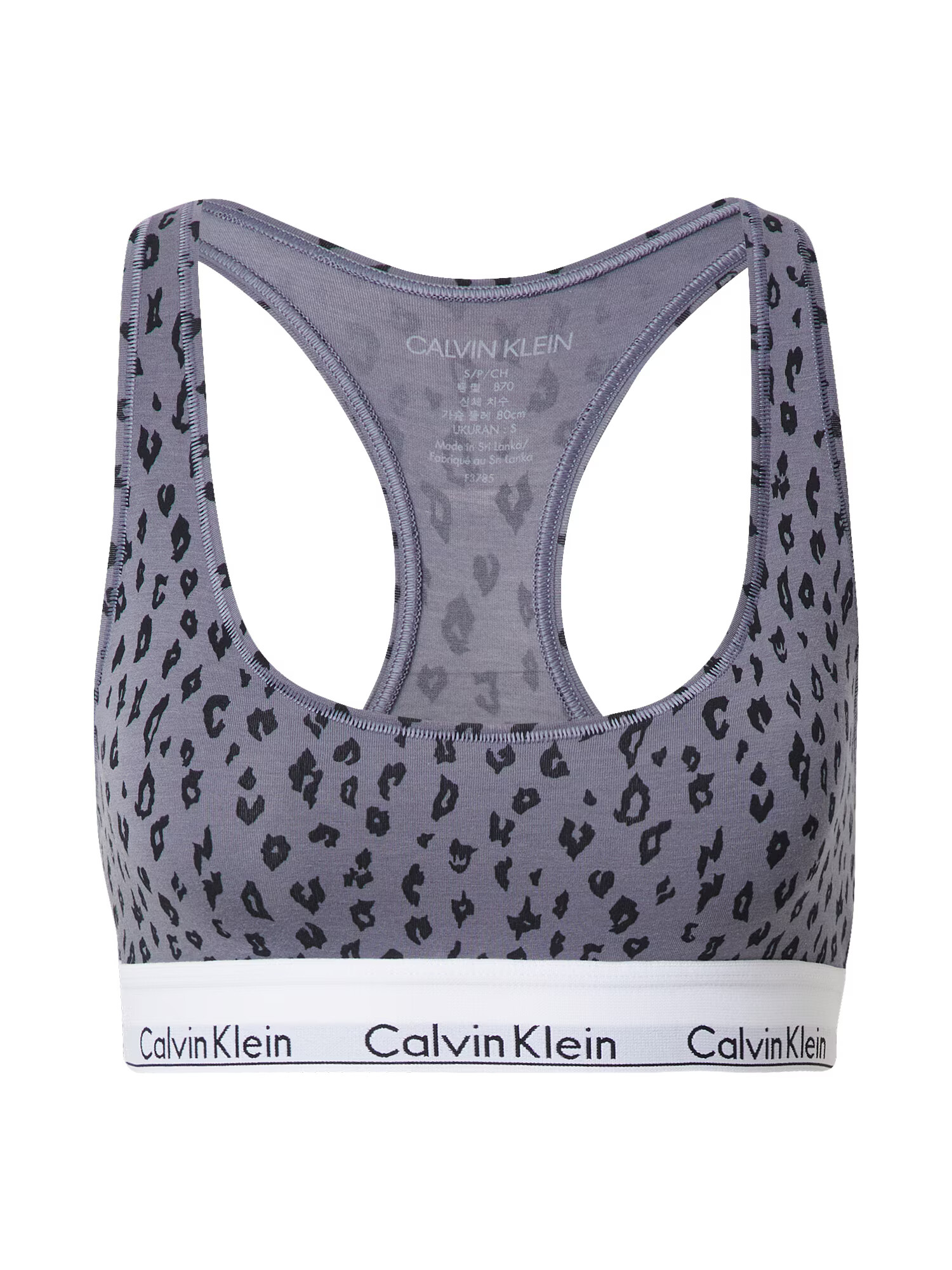 Calvin Klein Underwear Nedrček siva - Pepit.si