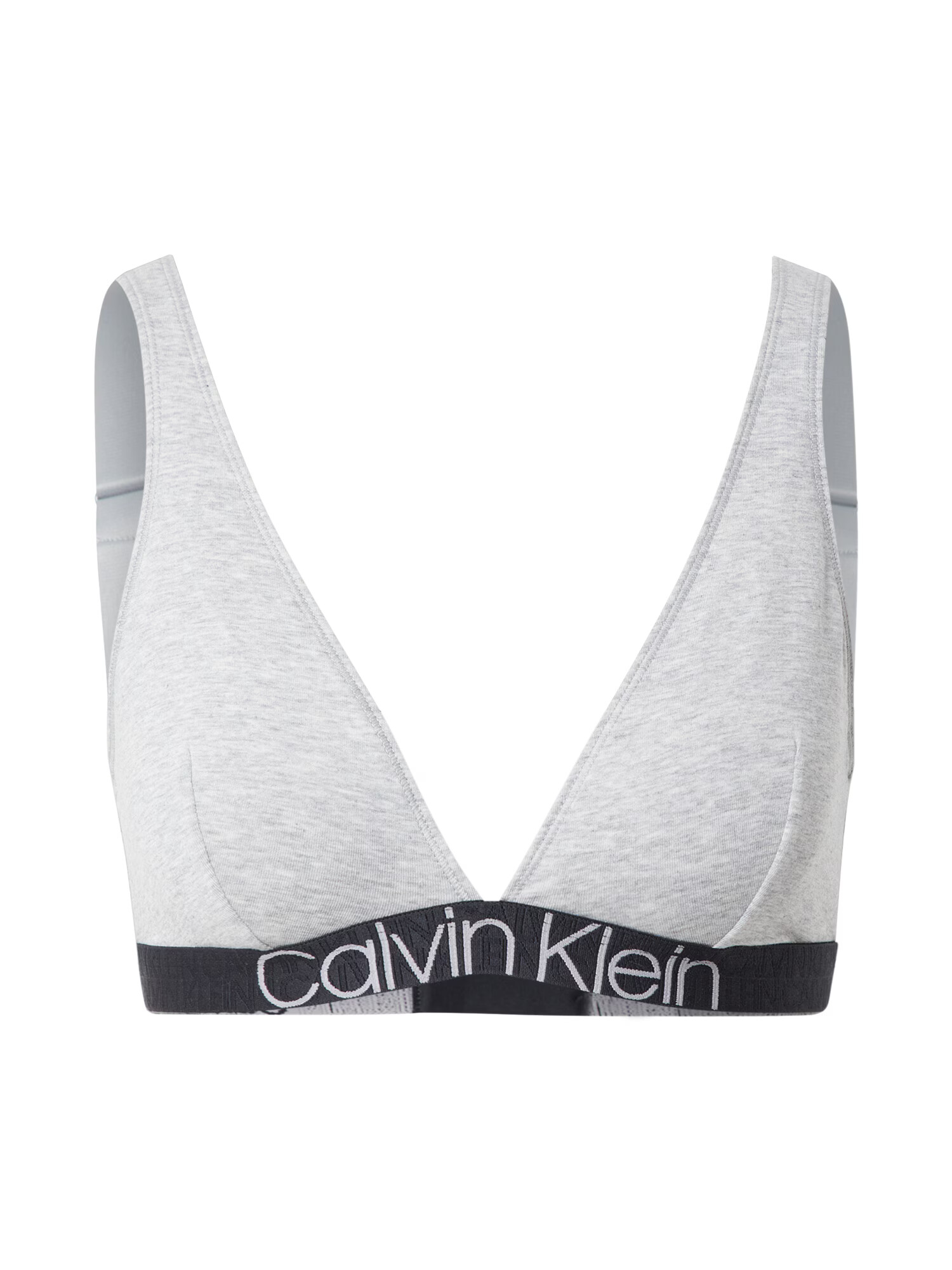 Calvin Klein Underwear Nedrček siva / črna - Pepit.si