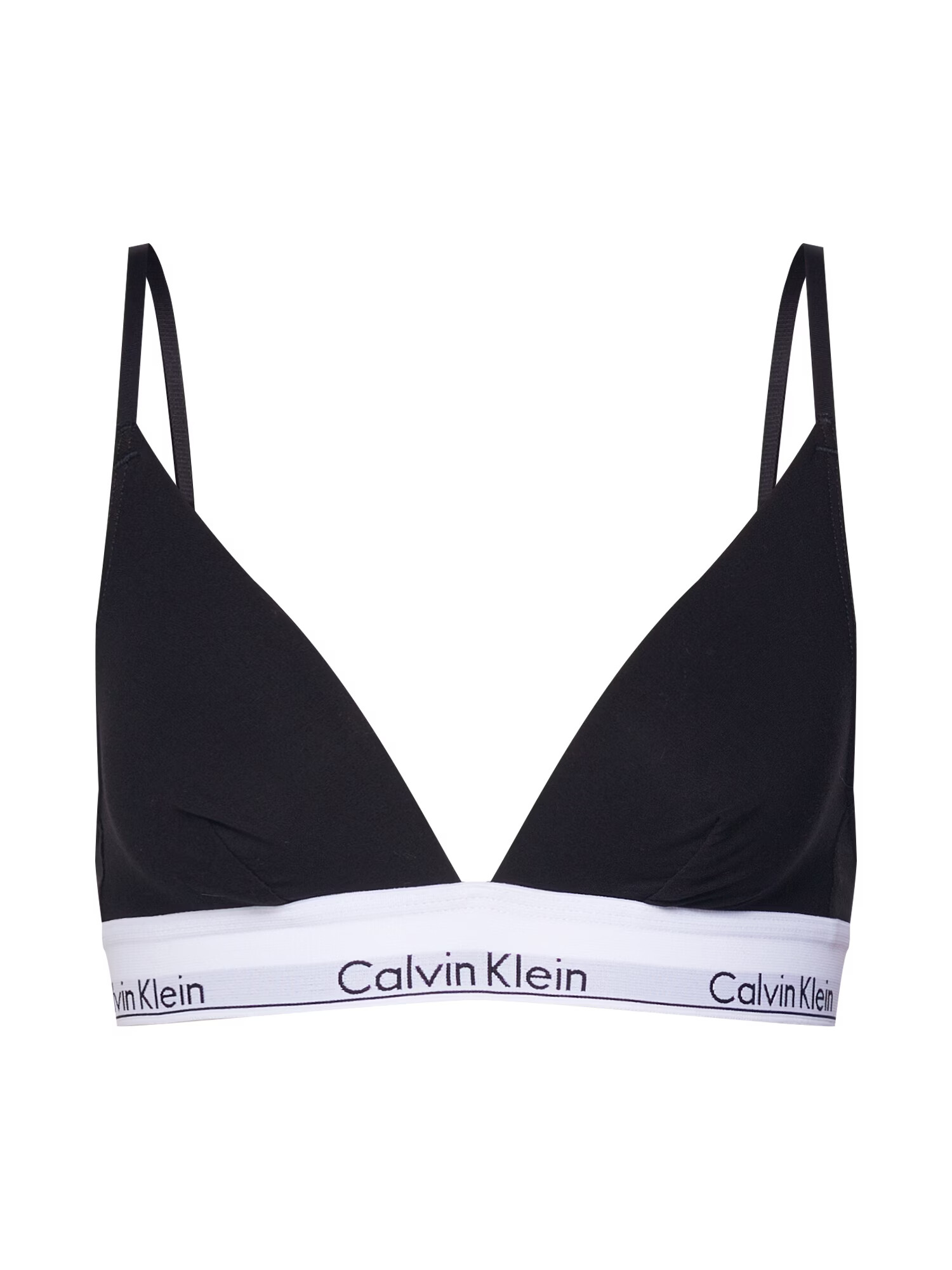 Calvin Klein Underwear Nedrček črna / bela - Pepit.si