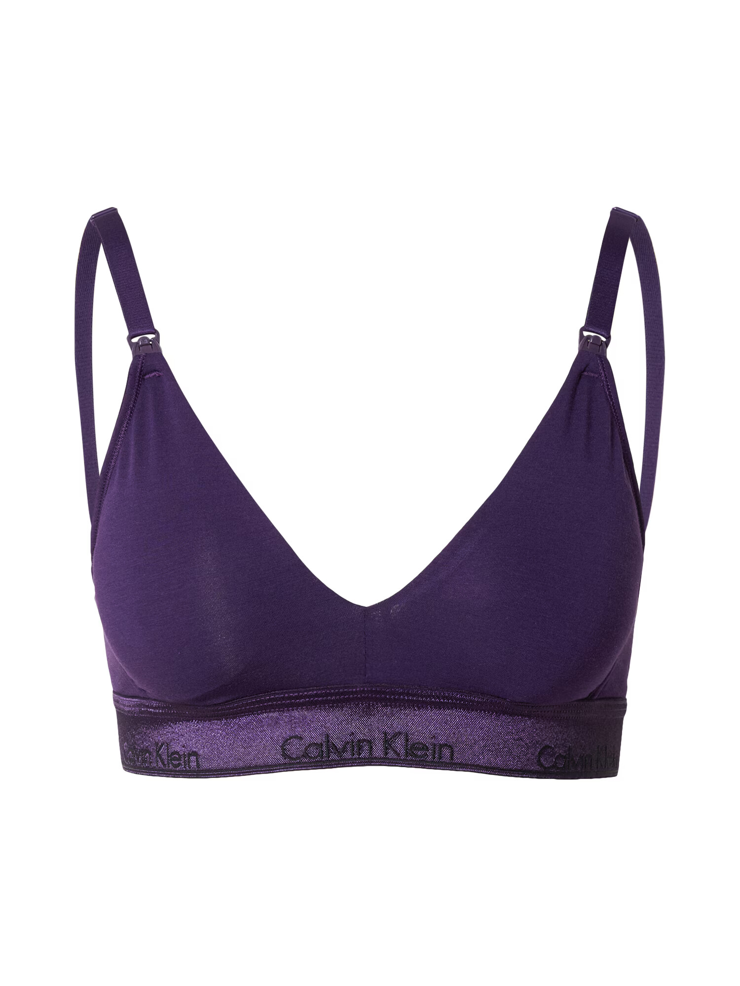 Calvin Klein Underwear Nedrček za doječe mamice temno liila - Pepit.si