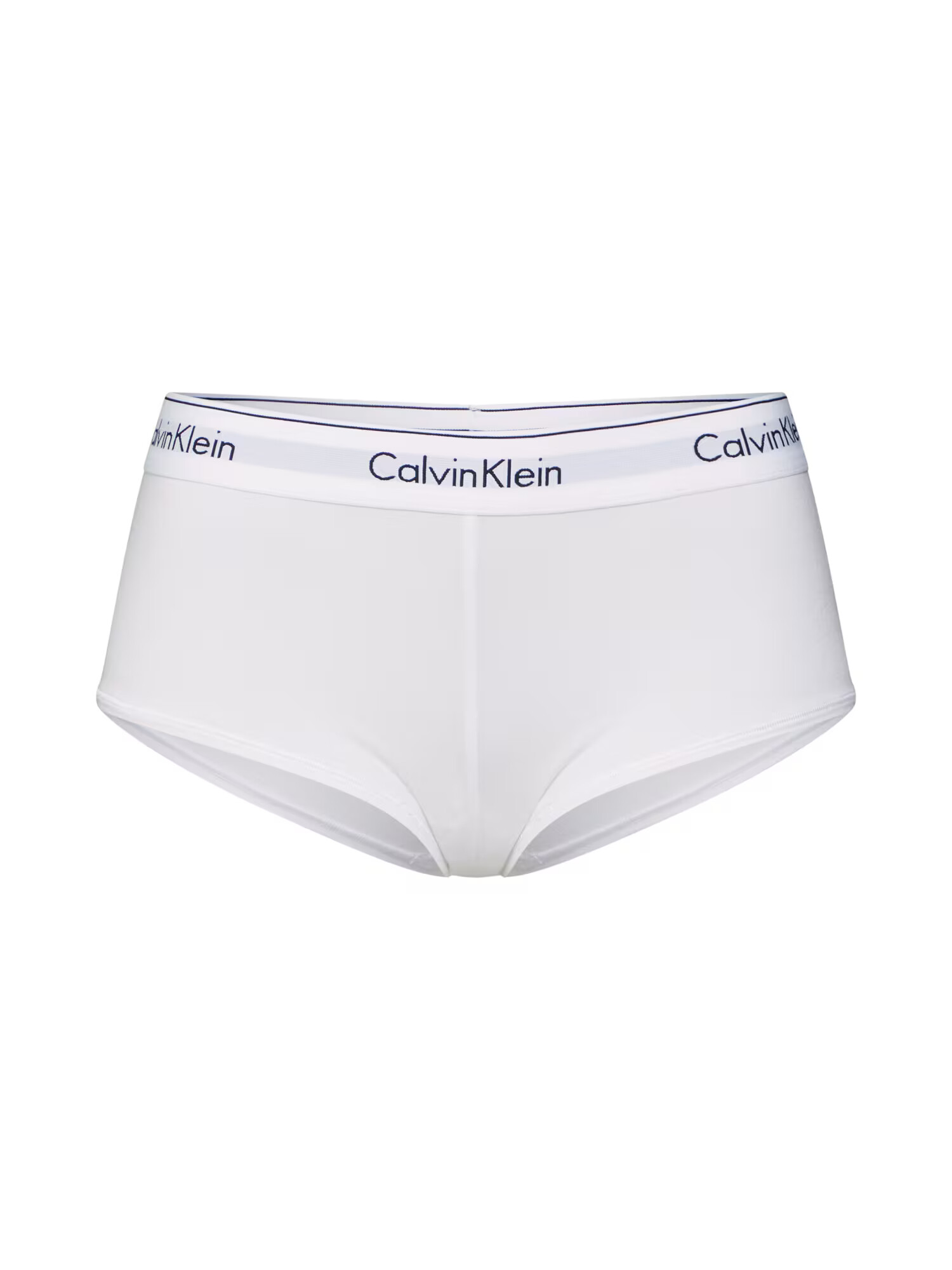 Calvin Klein Underwear Spodnje hlače 'BOYSHORT' bela - Pepit.si